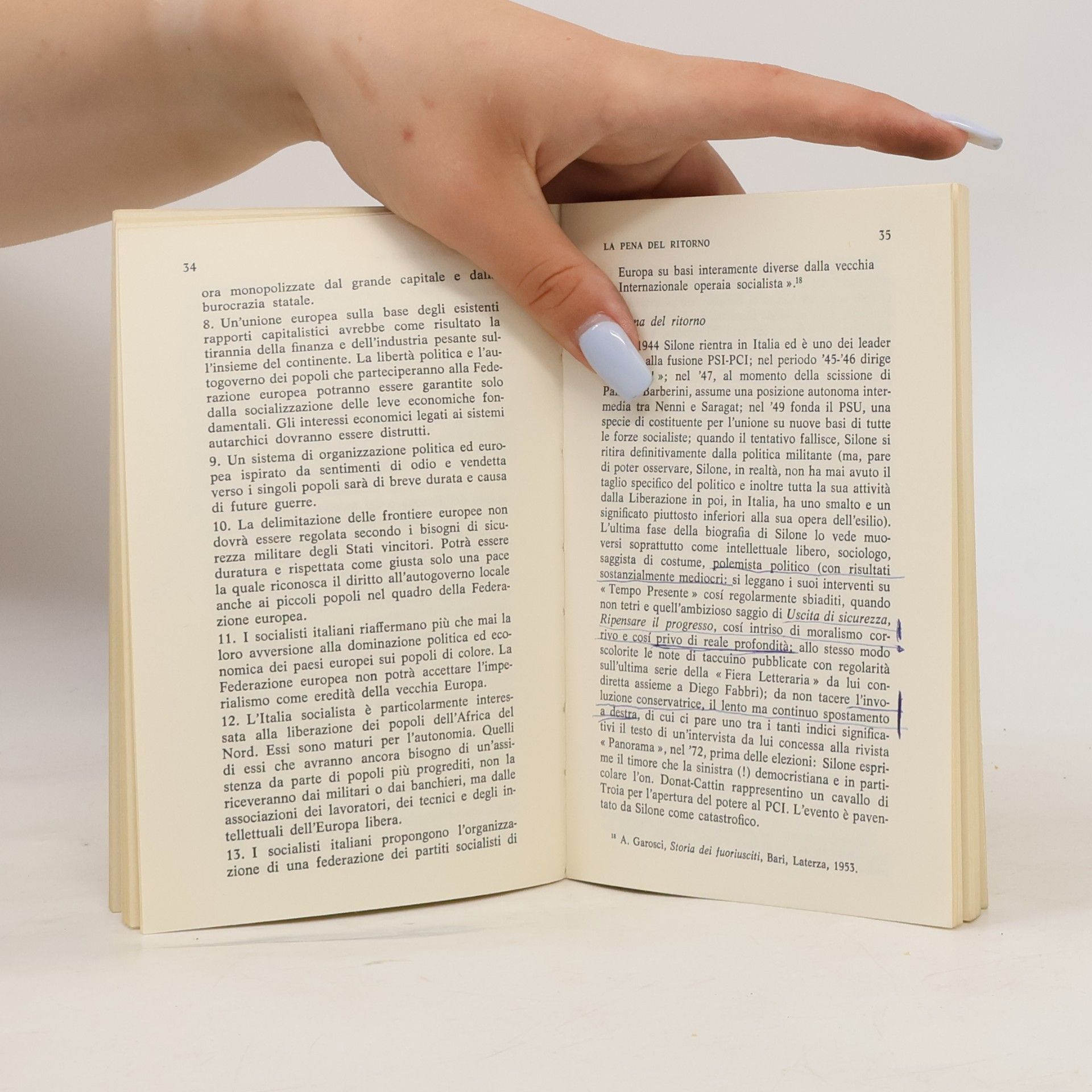 Carlo Annoni Invito alla lettura dI Silone