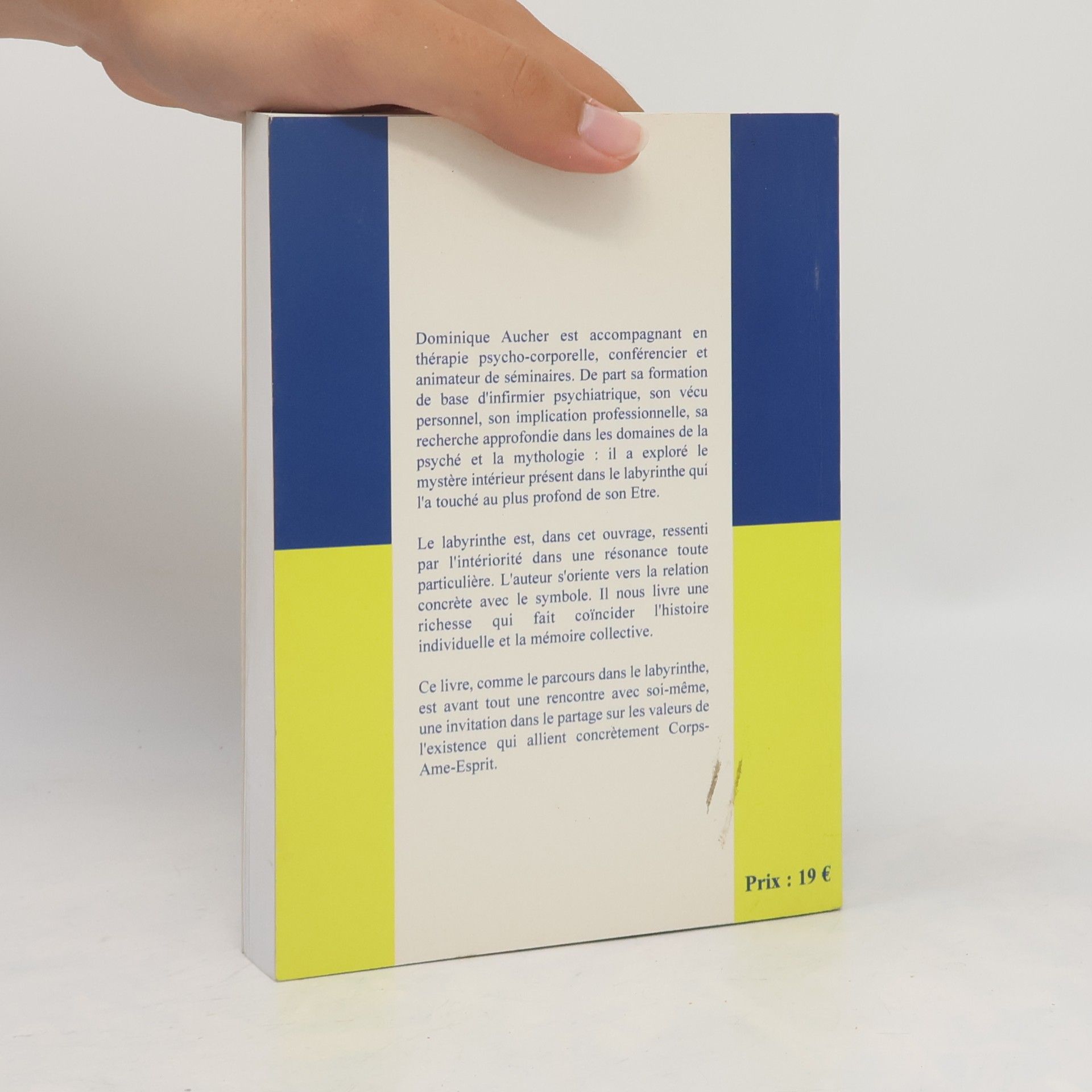 Dominique Aucher Le labyrinthe au coeur de l'homme et inversement