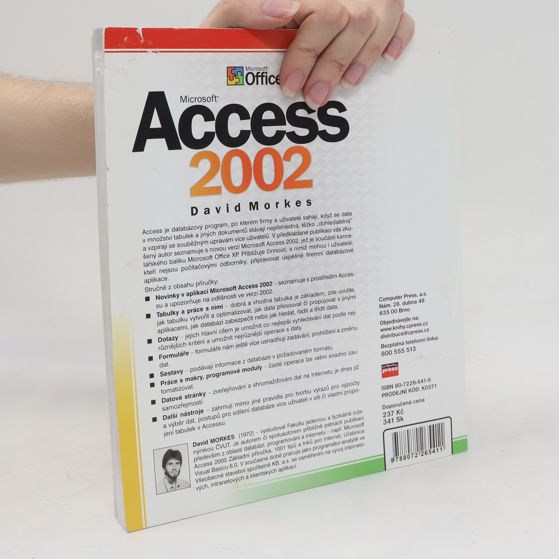 David Morkes Microsoft Access 2002 : uživatelská příručka