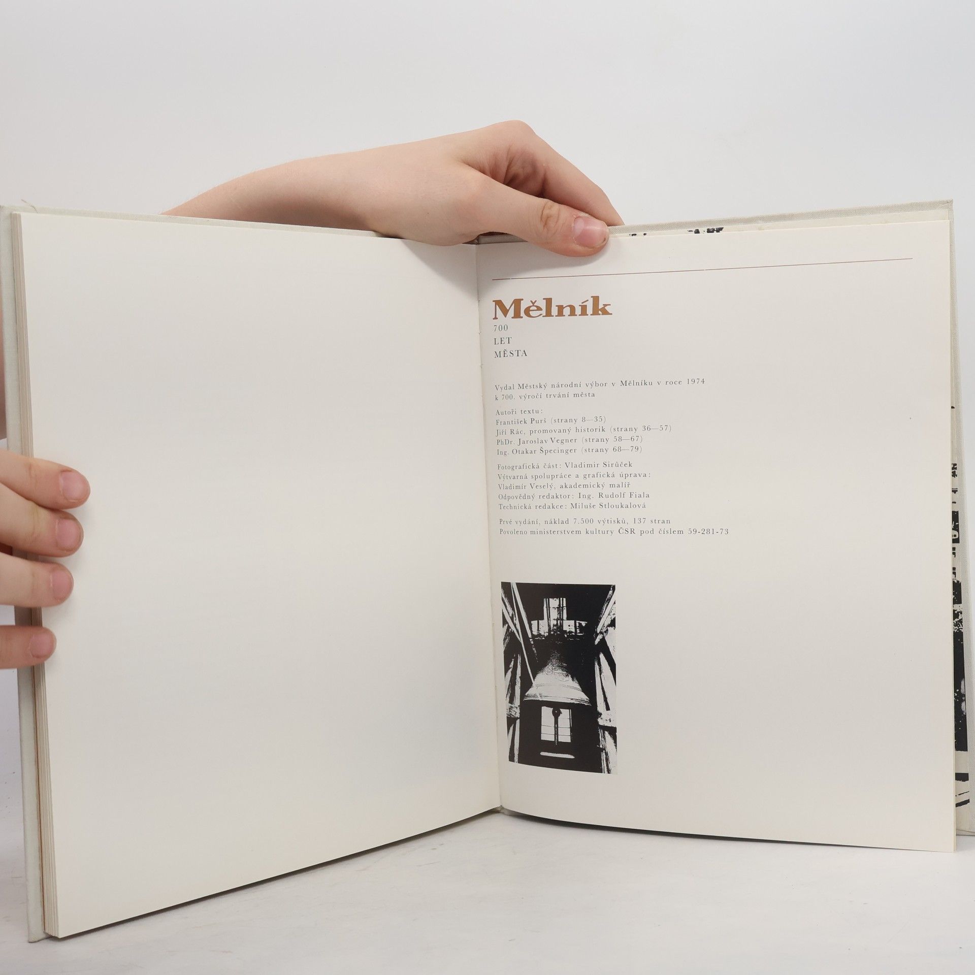 František Purš Mělník. 700 let města 1274-1974