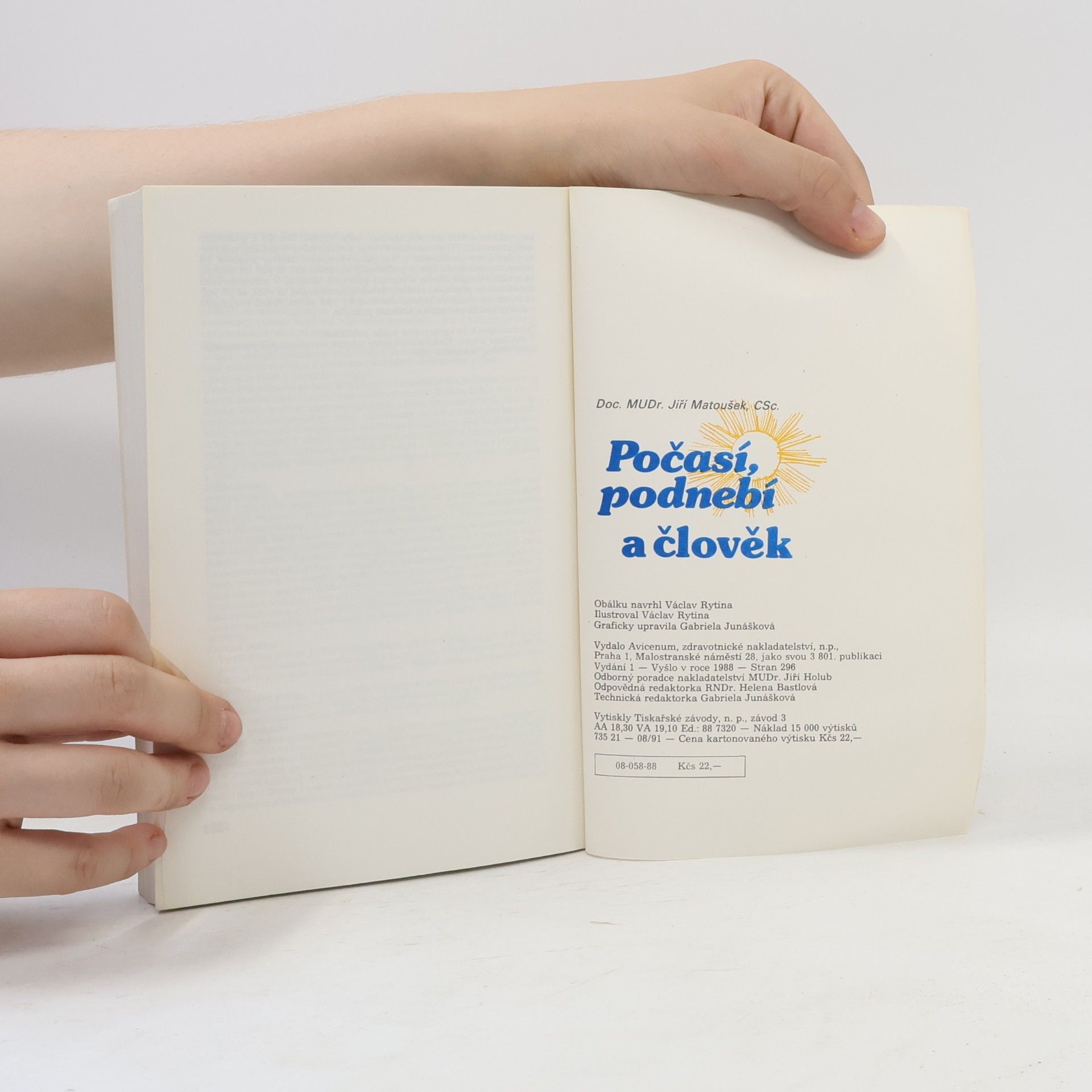 Jiří Matoušek Počasí, podnebí a člověk