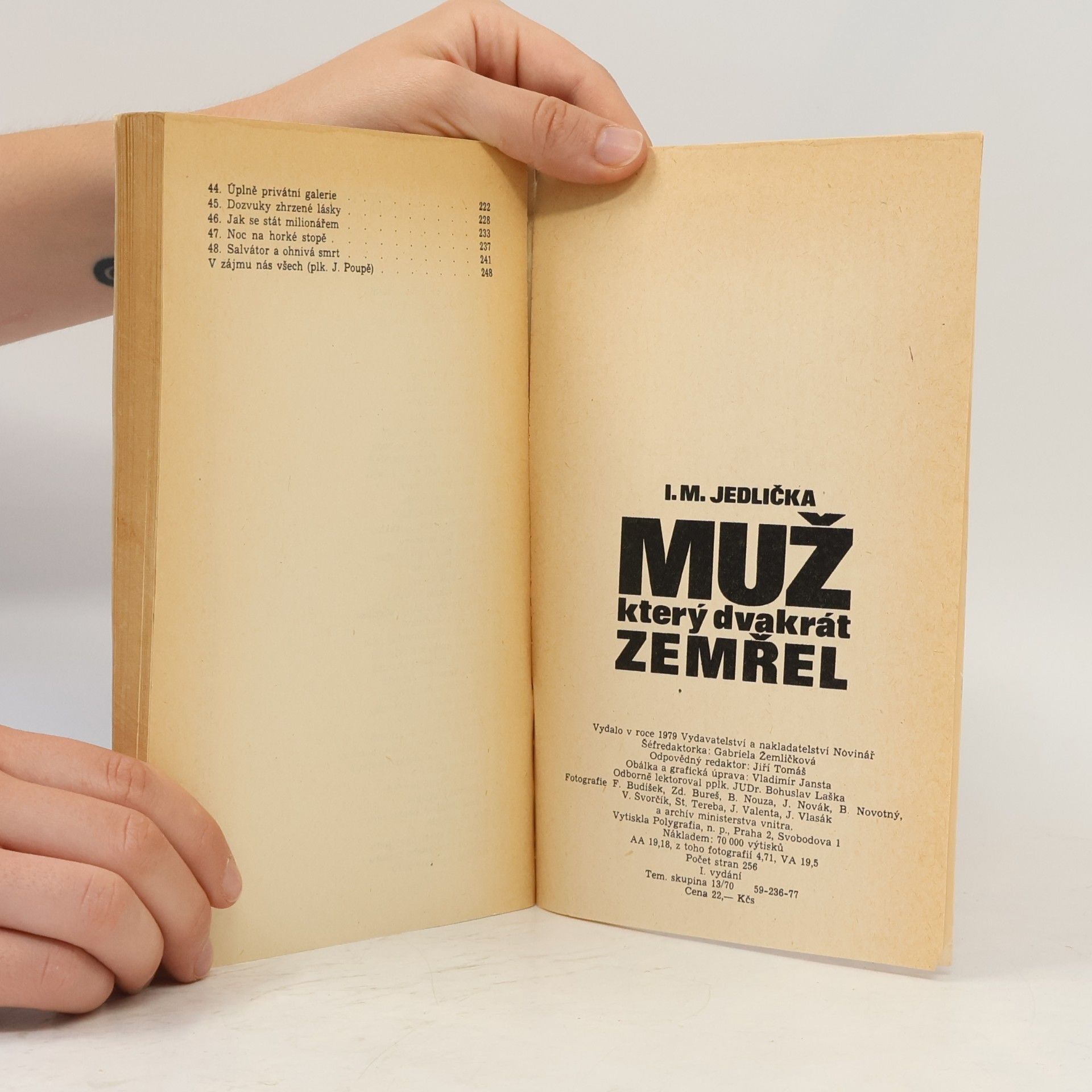 Ivan Milan Jedlička Muž, který dvakrát zemřel