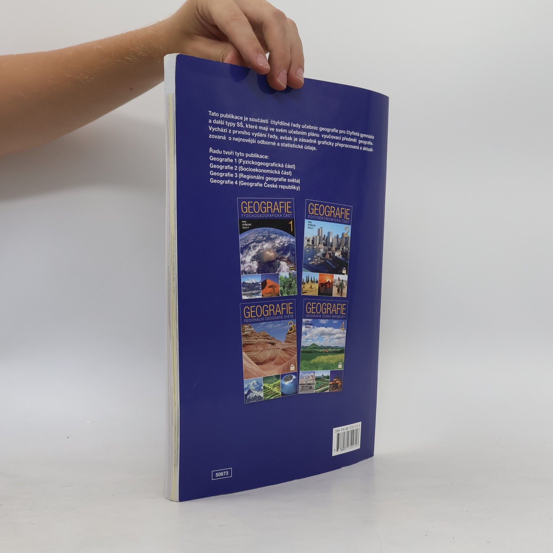 Jiří Kastner Geografie 4 : geografie České republiky: Pro střední školy