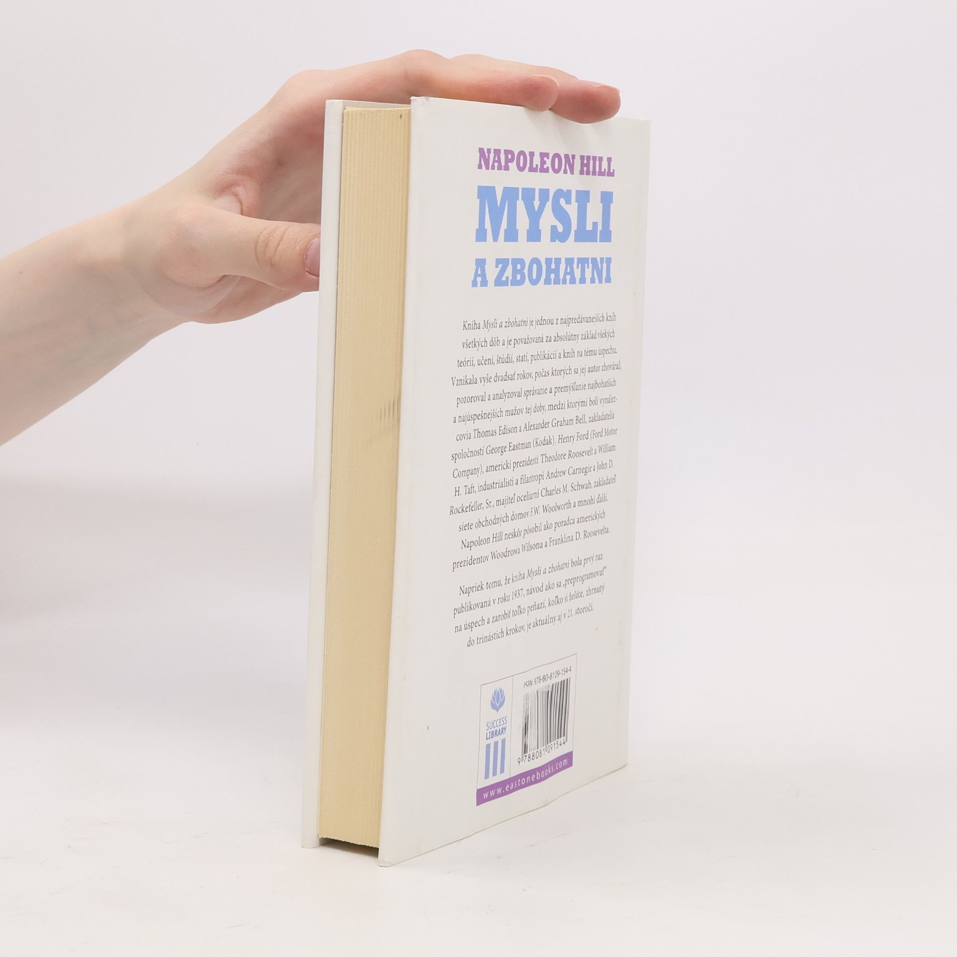 Napoleon Hill Mysli a zbohatni