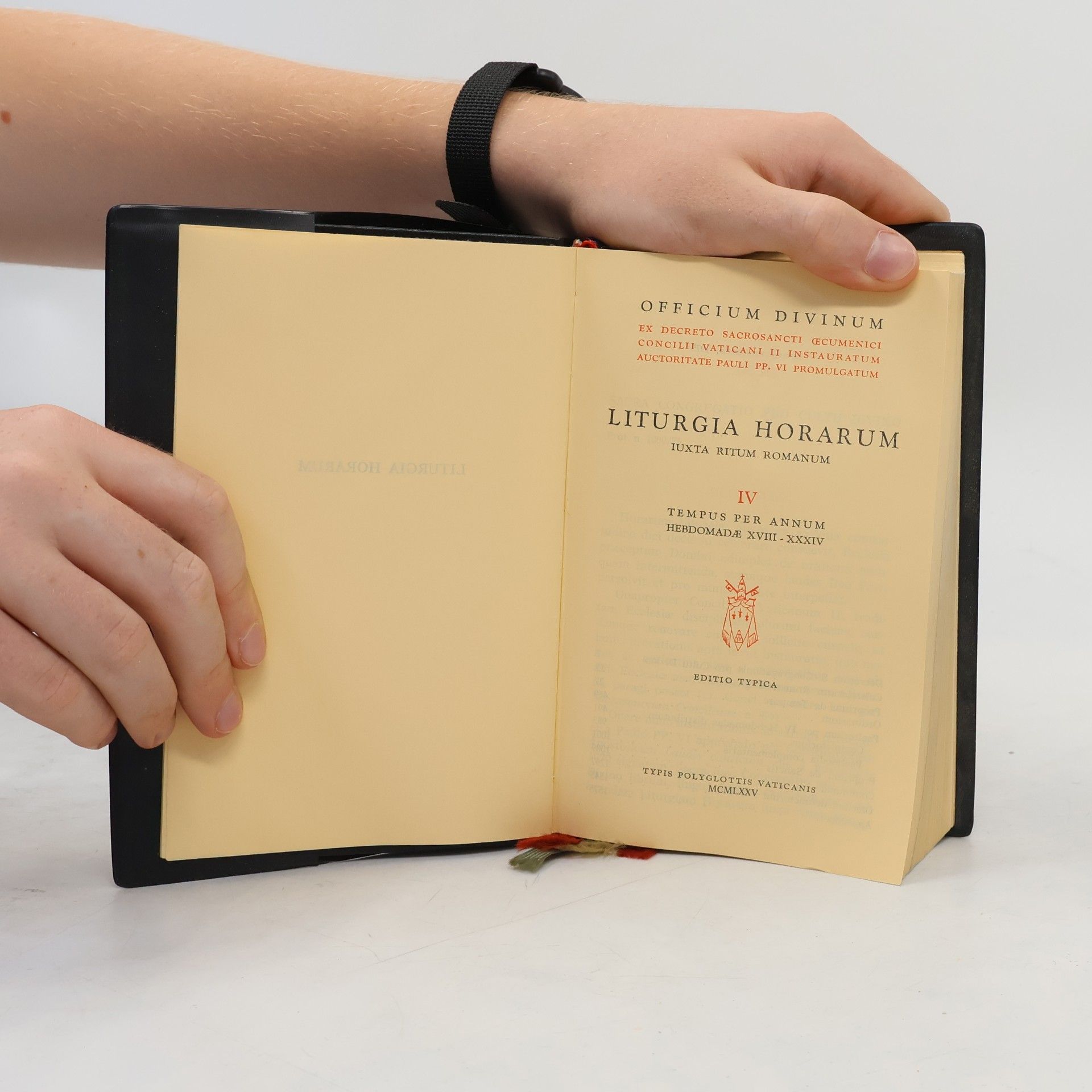 Autores varios Liturgia Horarum. Luxta ritum romanum IV.