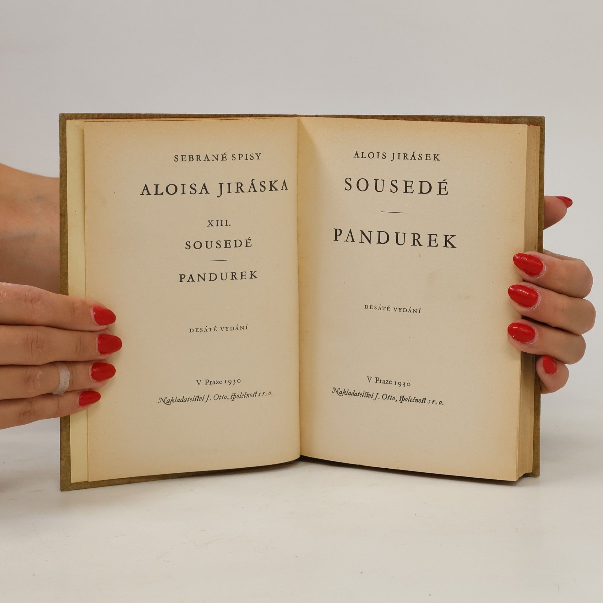 Alois Jirásek Sousedé. Pandurek