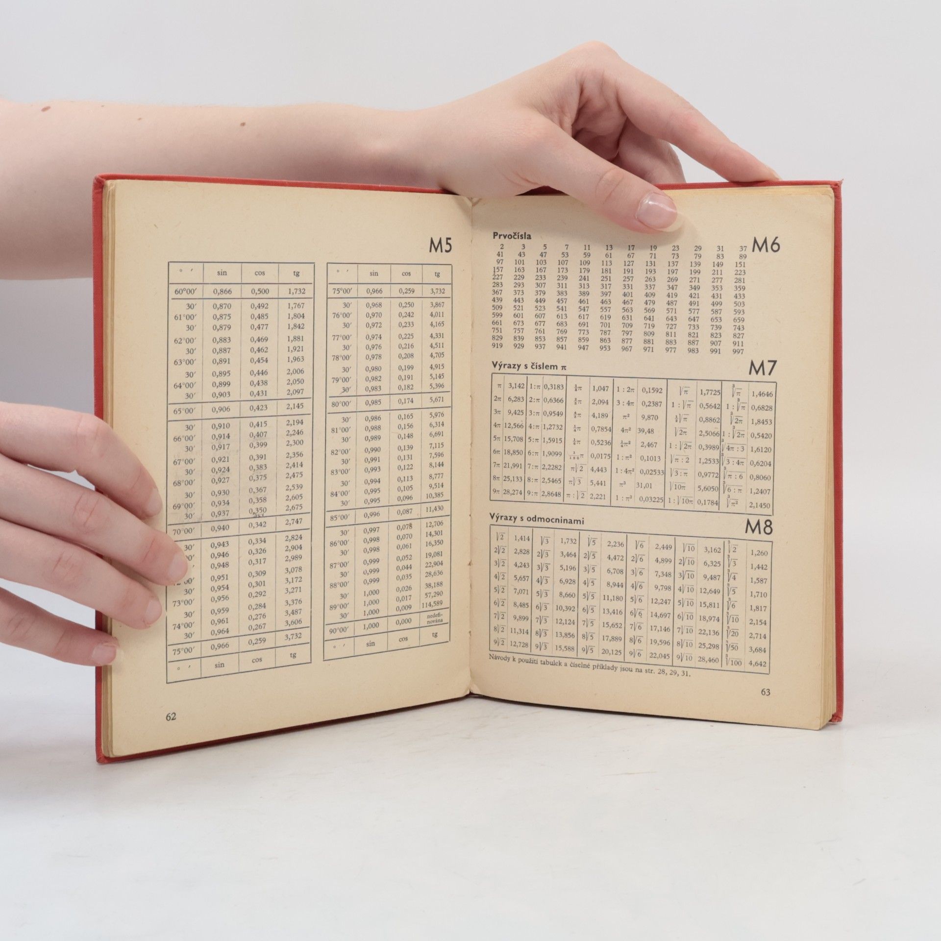 František Běloun Matematické, fyzikální a chemické tabulky pro 7.-9. ročník