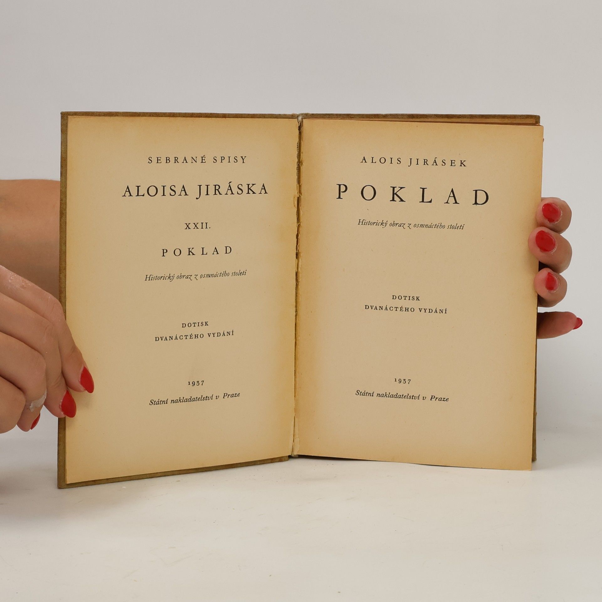 Alois Jirásek Poklad
