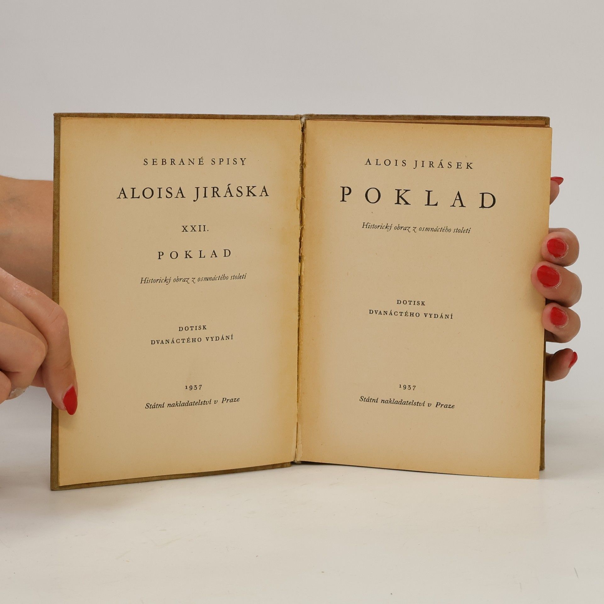 Alois Jirásek Poklad