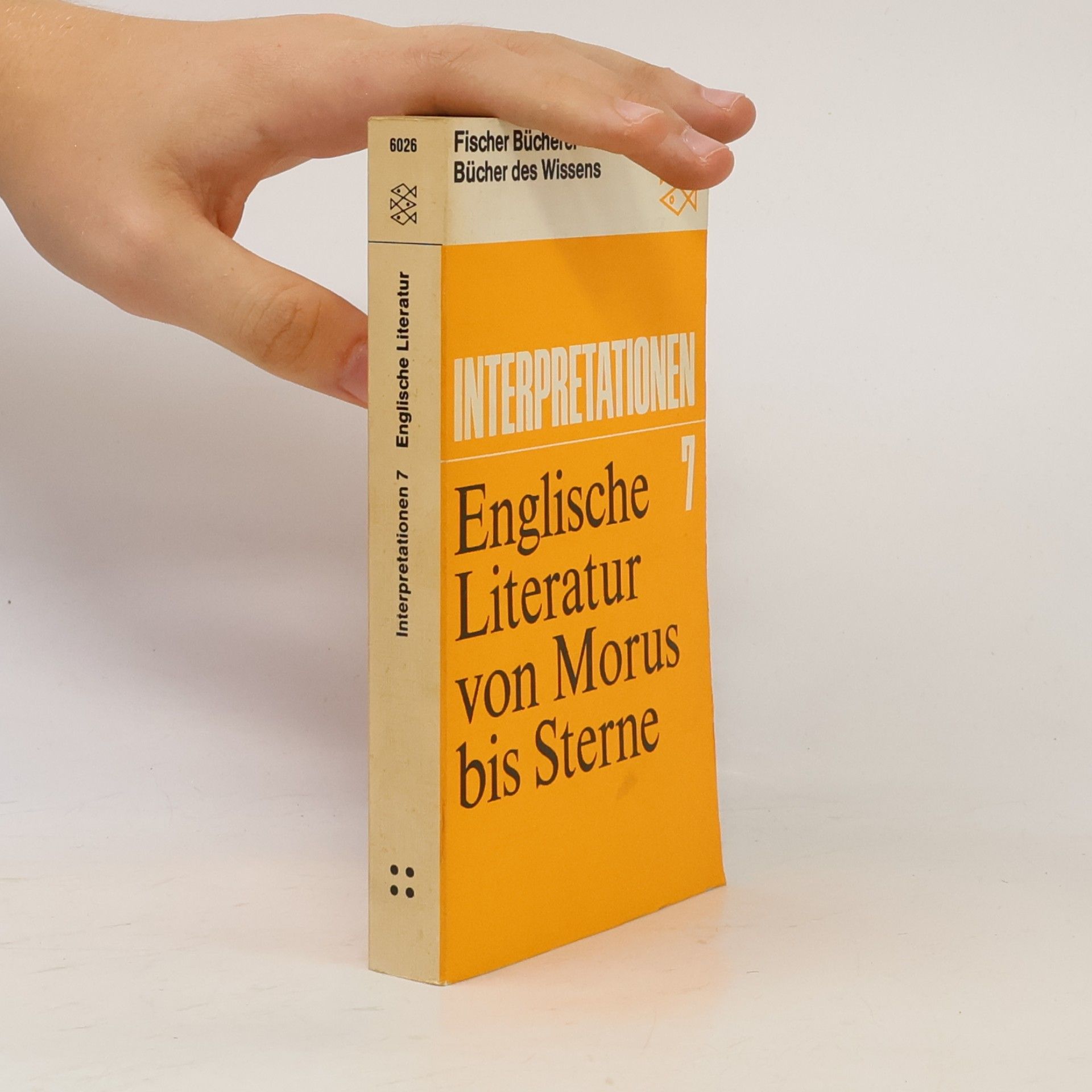 Various authors Interpretationen, 7. Englische Literatur von Thomas Morus bis Laurence Sterne