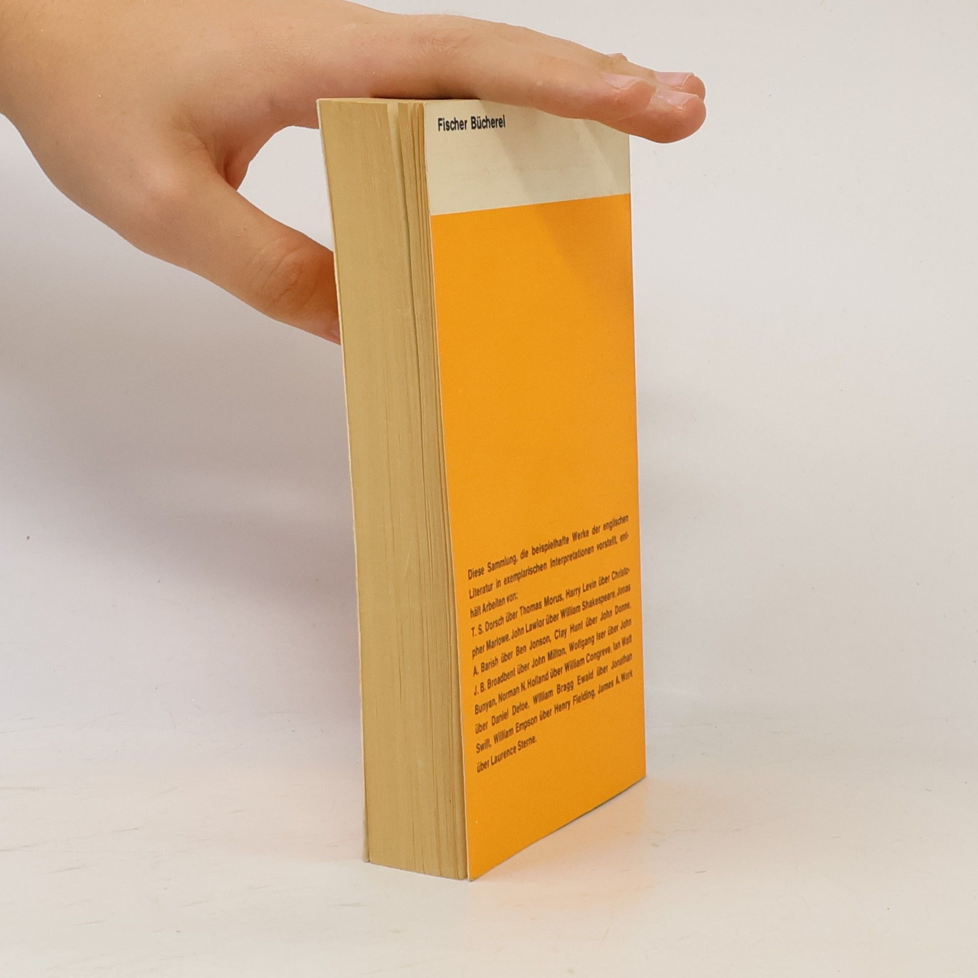 Autorenkollektiv Interpretationen, 7. Englische Literatur von Thomas Morus bis Laurence Sterne