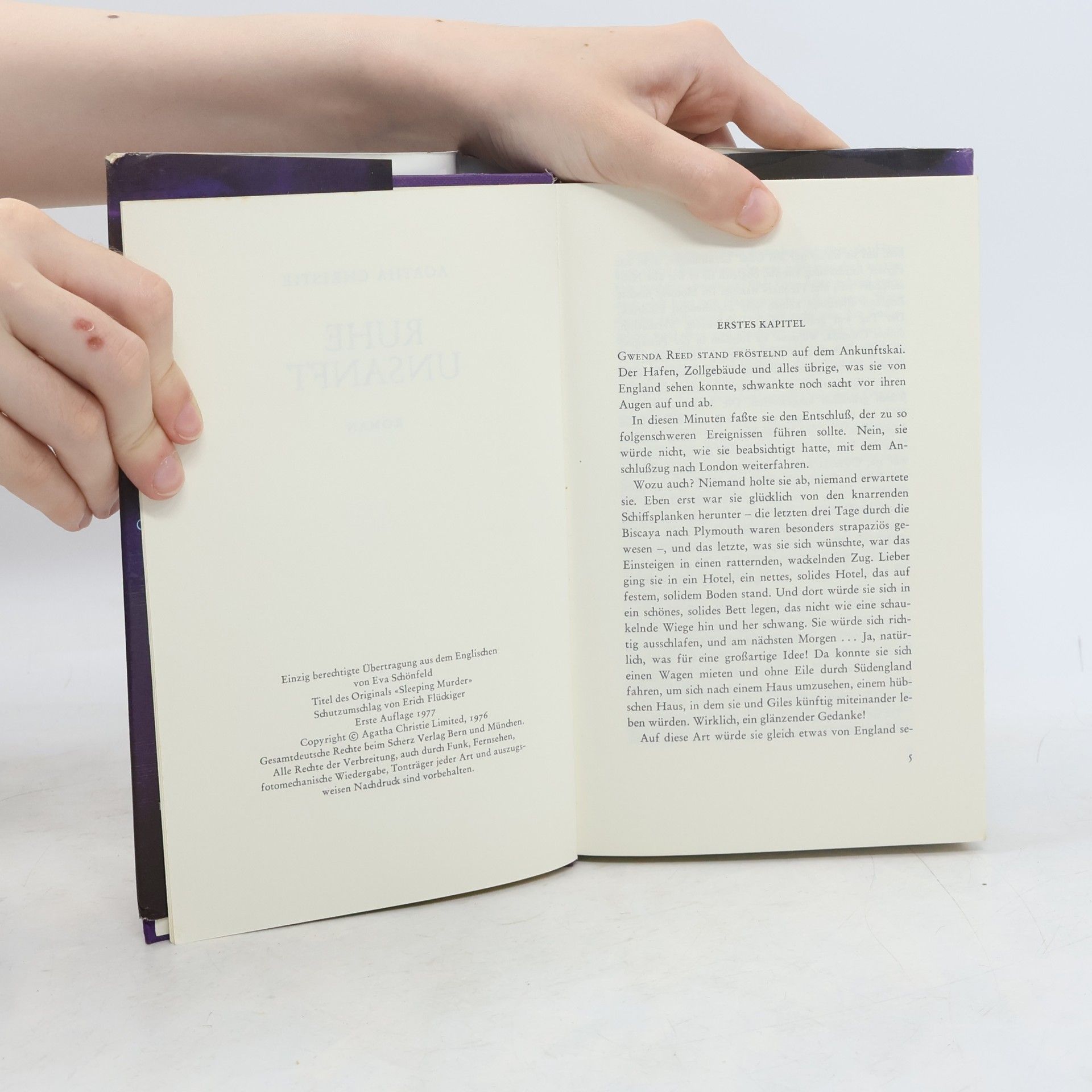 Agatha Christie Ruhe unsanft
