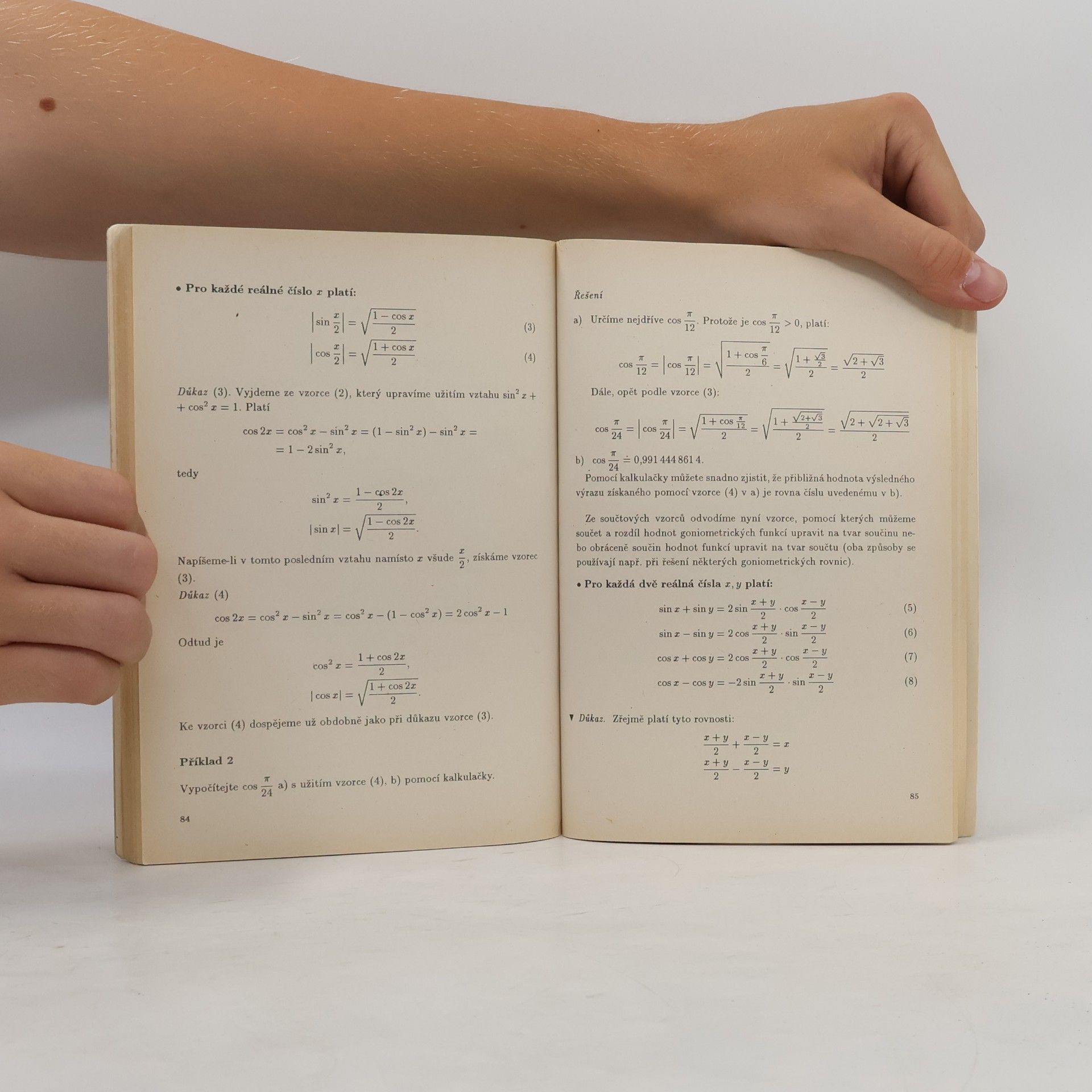Oldřich Odvárko Matematika pro gymnázia. Goniometrie