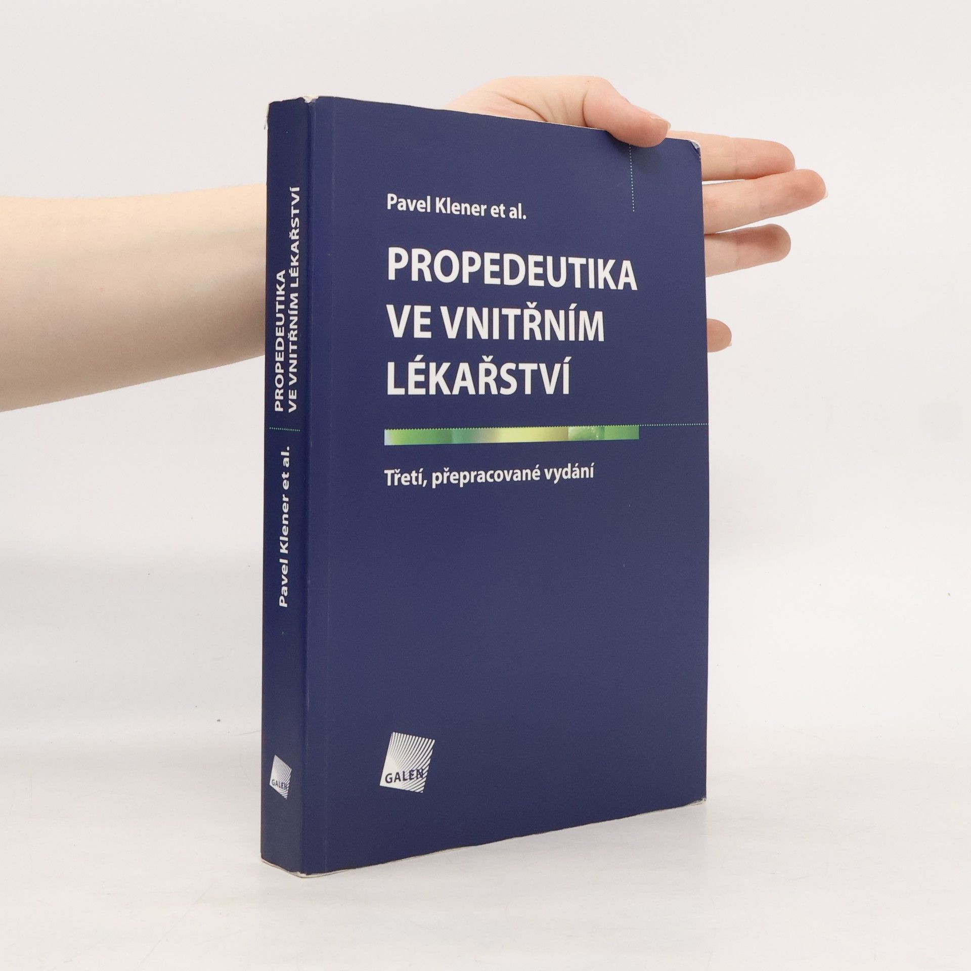 Pavel Klener Propedeutika ve vnitřním lékařství