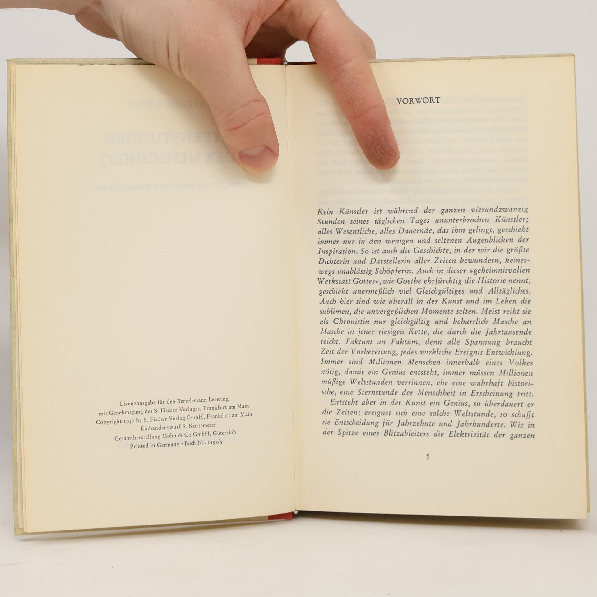 Stefan Zweig Sternstunden der Menschheit