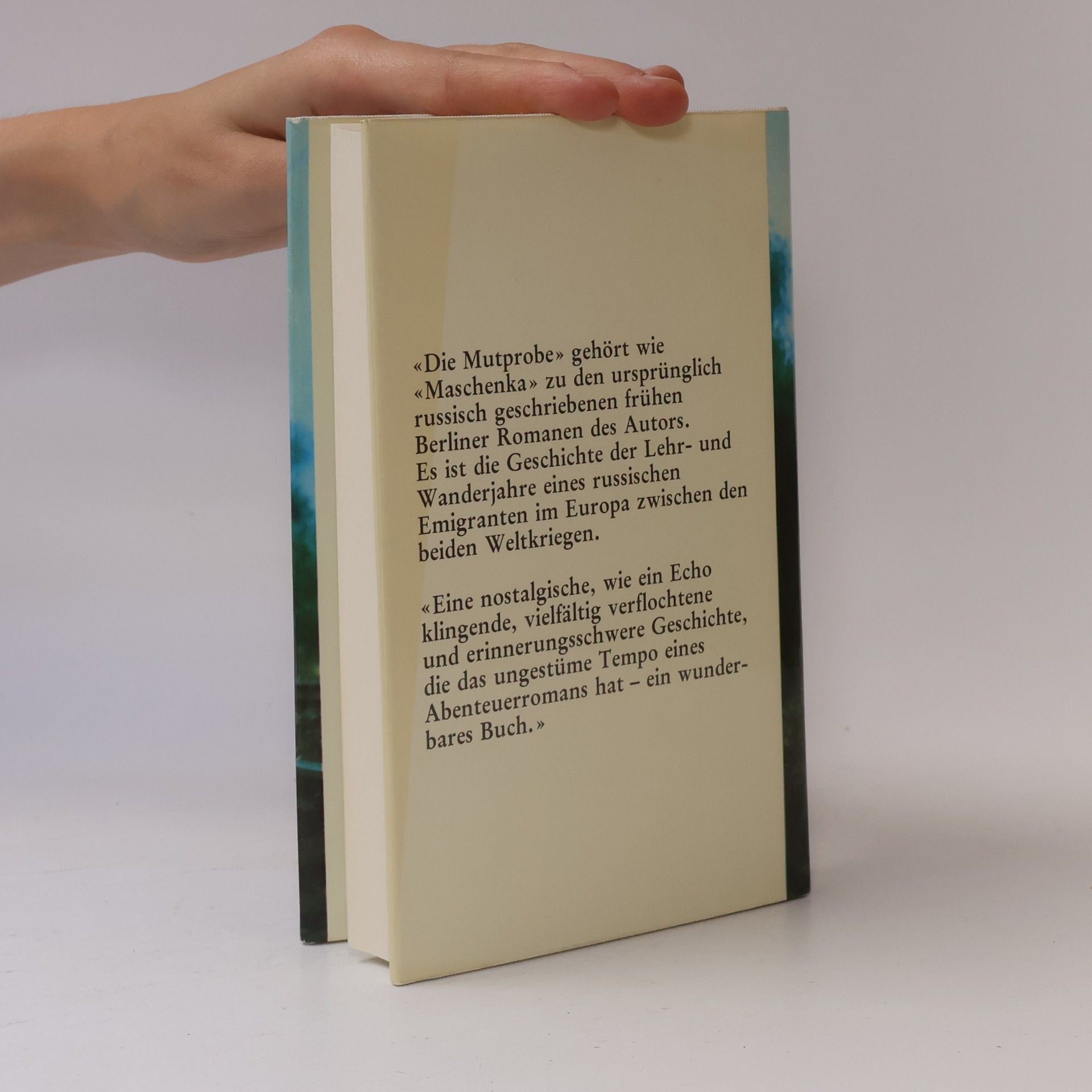 Vladimir Vladimirovič Nabokov Die Mutprobe