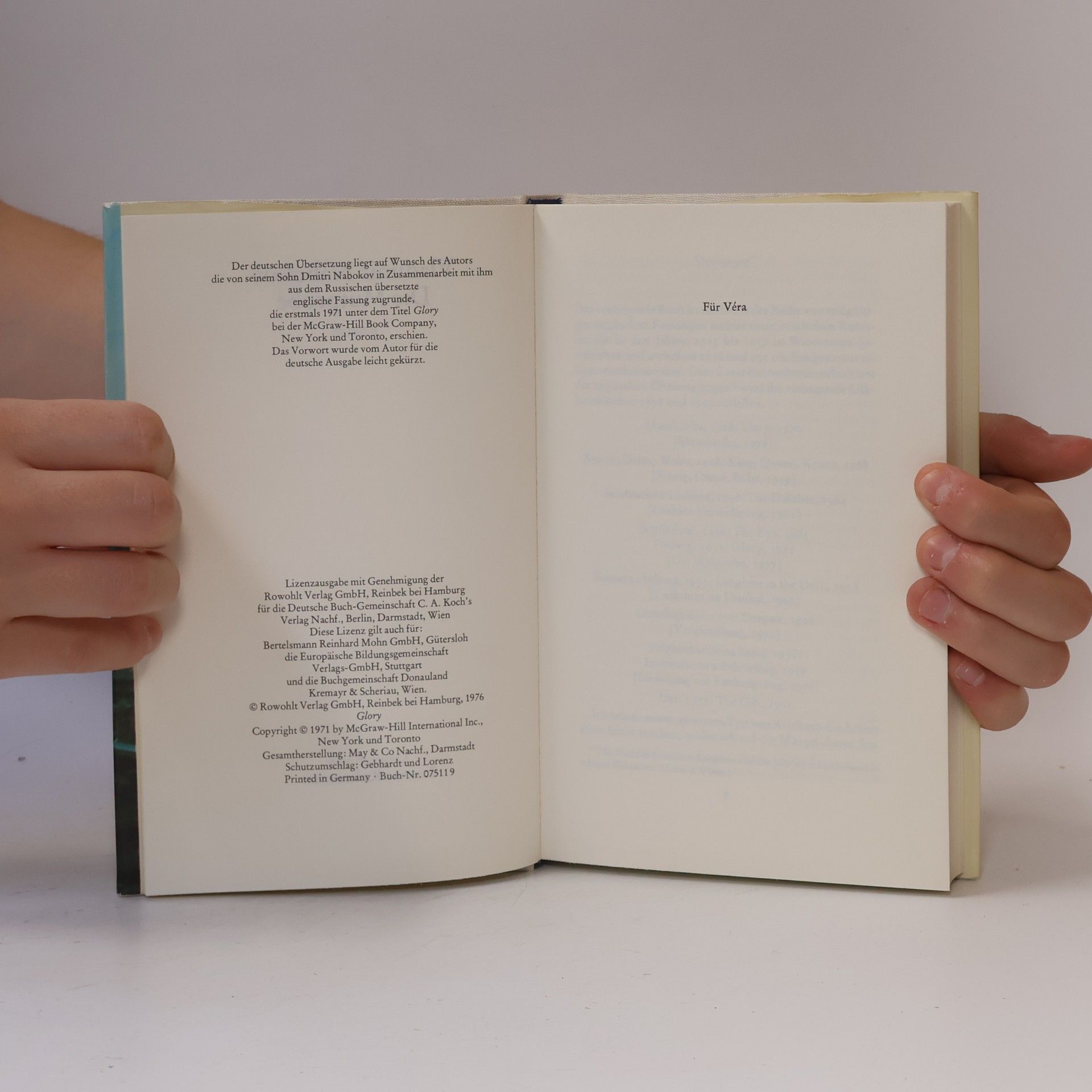 Vladimir Vladimirovič Nabokov Die Mutprobe