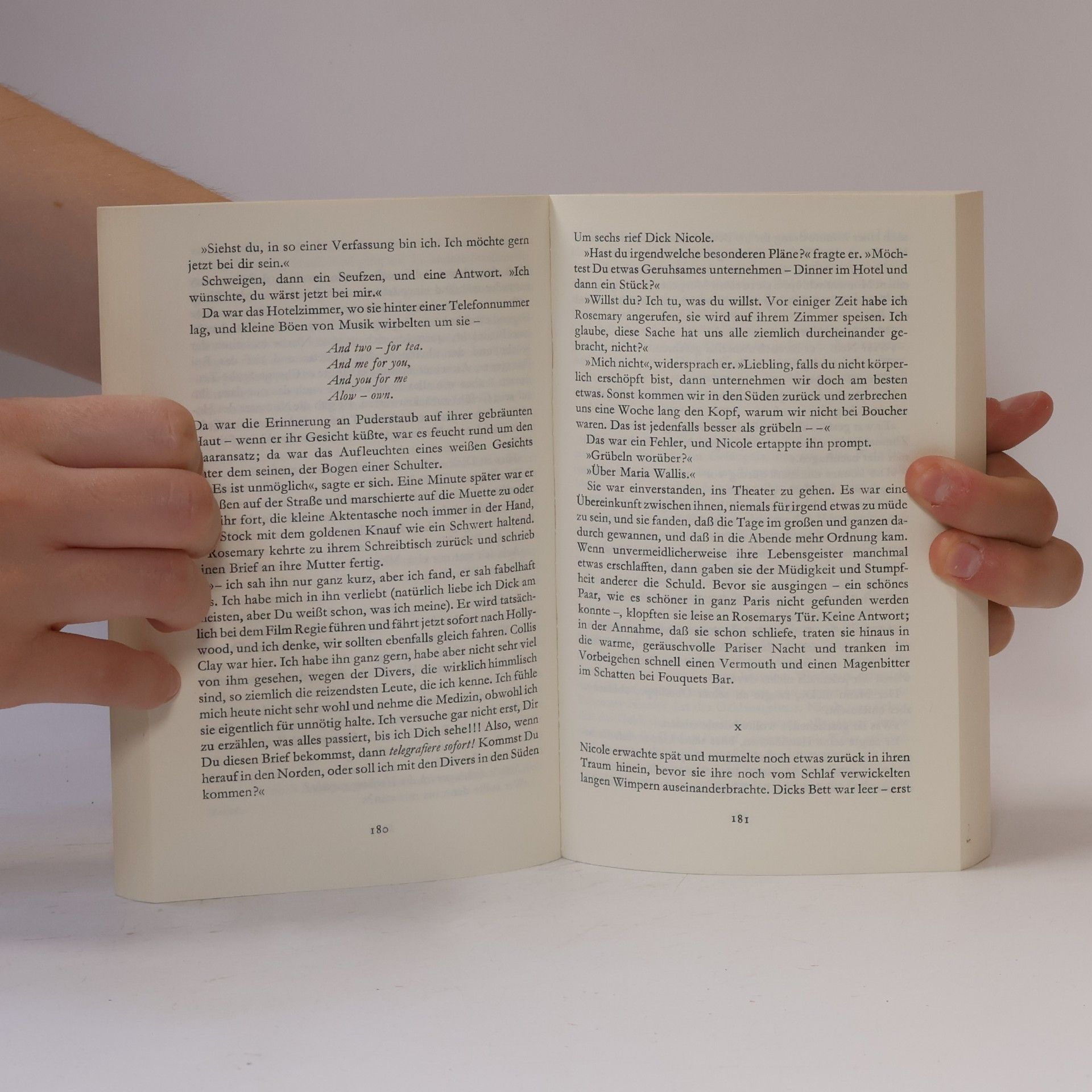 F. Scott Fitzgerald Zärtlich ist die Nacht