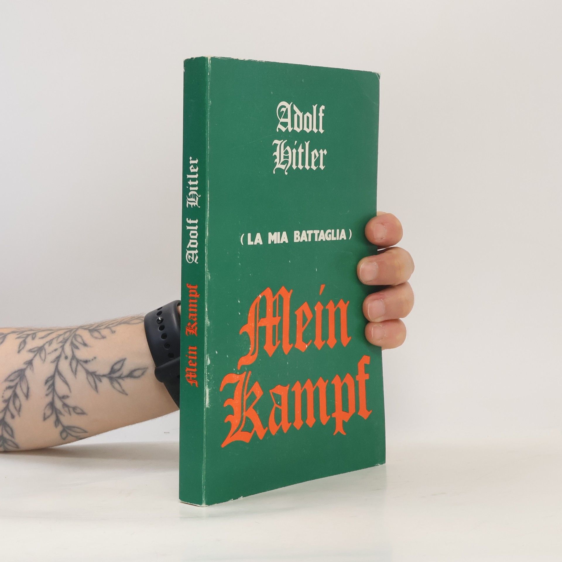 Adolf Hitler Mein Kampf (La mia battaglia)