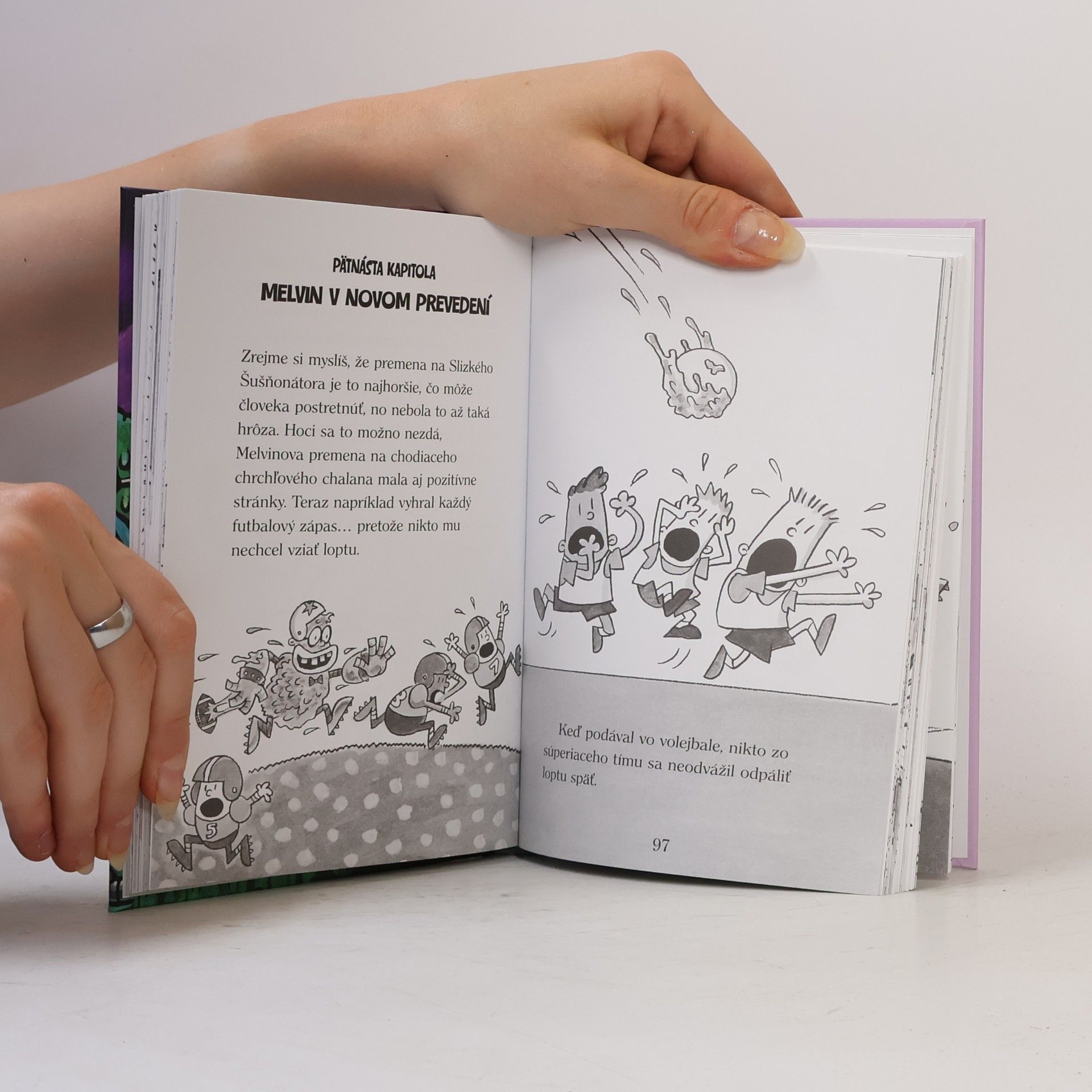 Dav Pilkey Kapitán Bombarďák a strhujúci súboj so Slizkým Šušňonátorom. Prvá čásť: usmrkaná soplíková šlamastika
