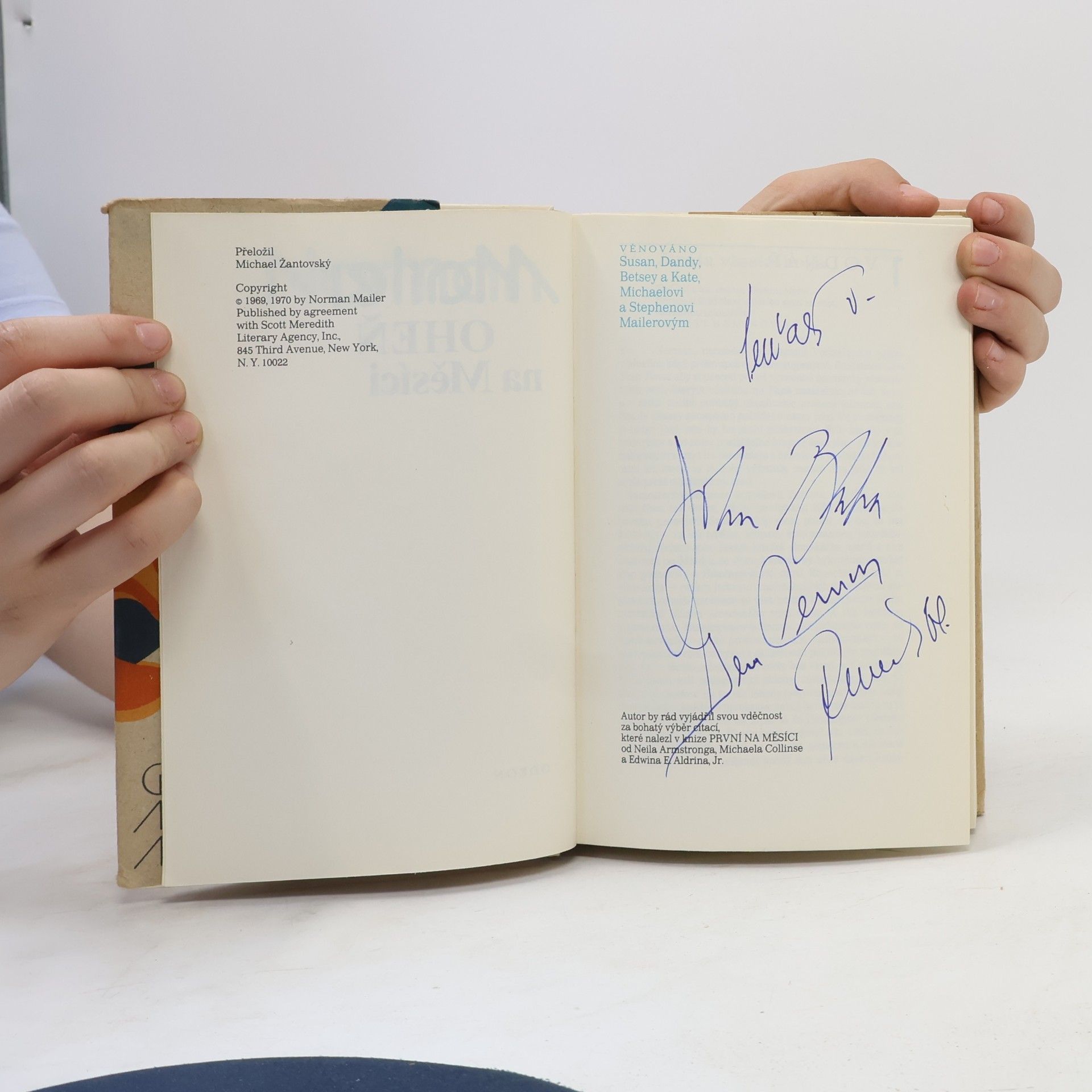 Norman Mailer Oheň na měsíci