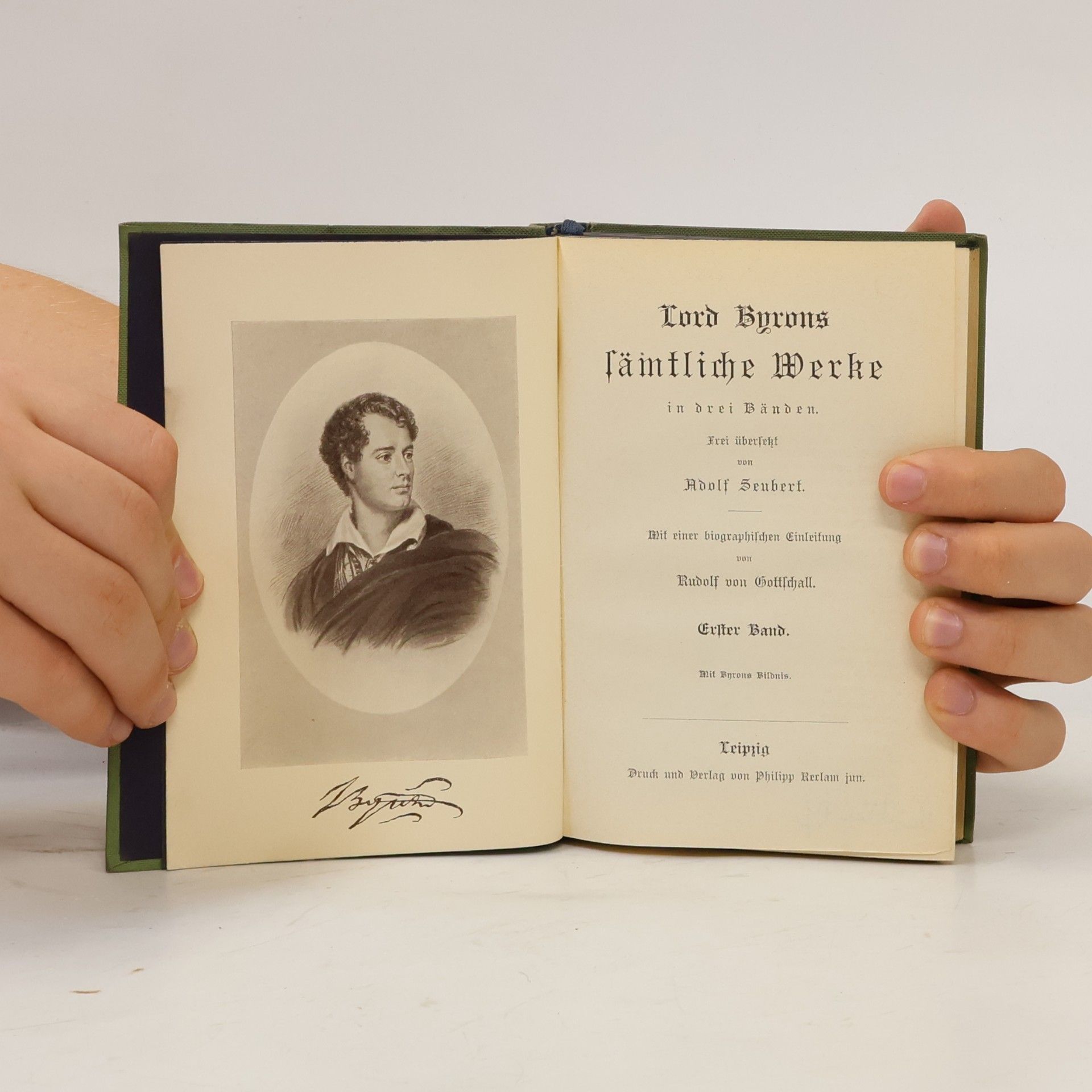 Adolf Seubert Lord Byrons Sämtliche Werke 1