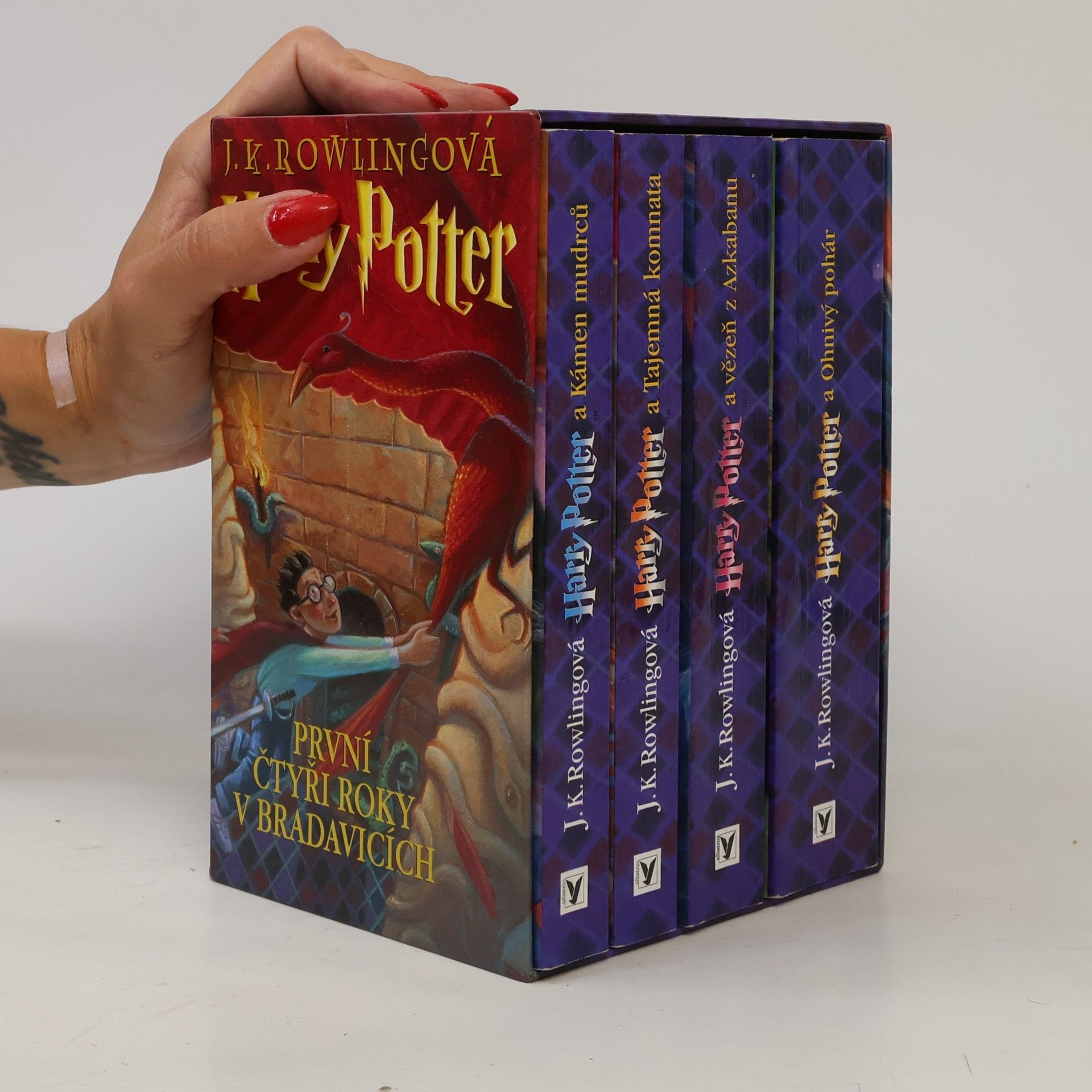 J. K. Rowling Harry Potter 1-4