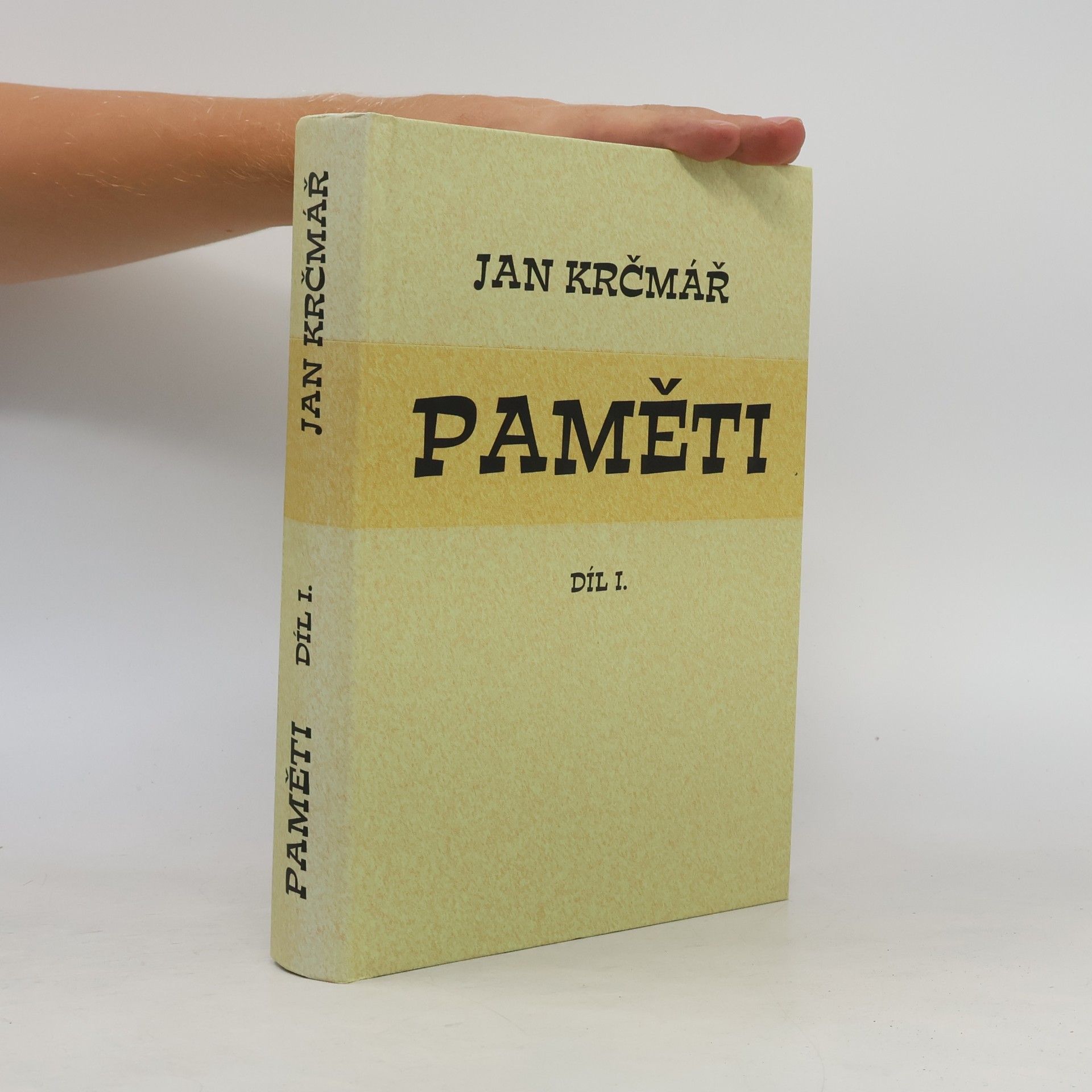 Jan Krčmář Paměti