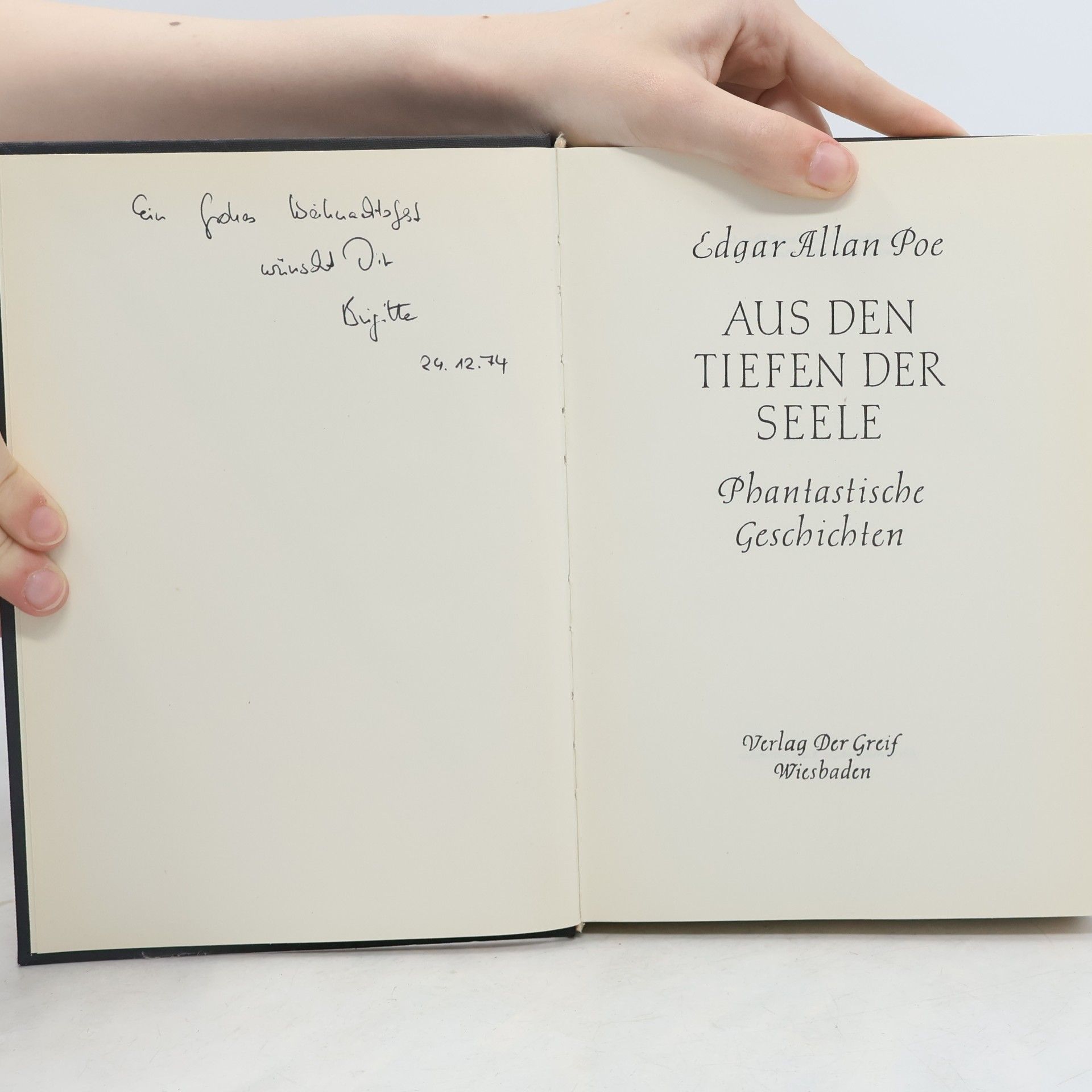 Edgar Allan Poe Aus den Tiefen der Seele