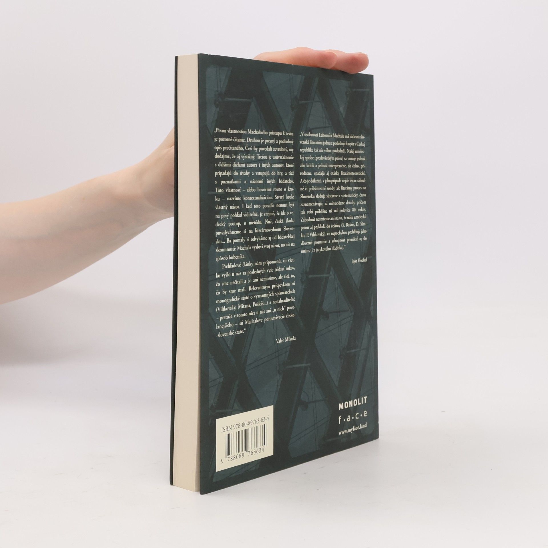 Lubomír Machala Slovacica litteraria 1. Studia 1986-2020