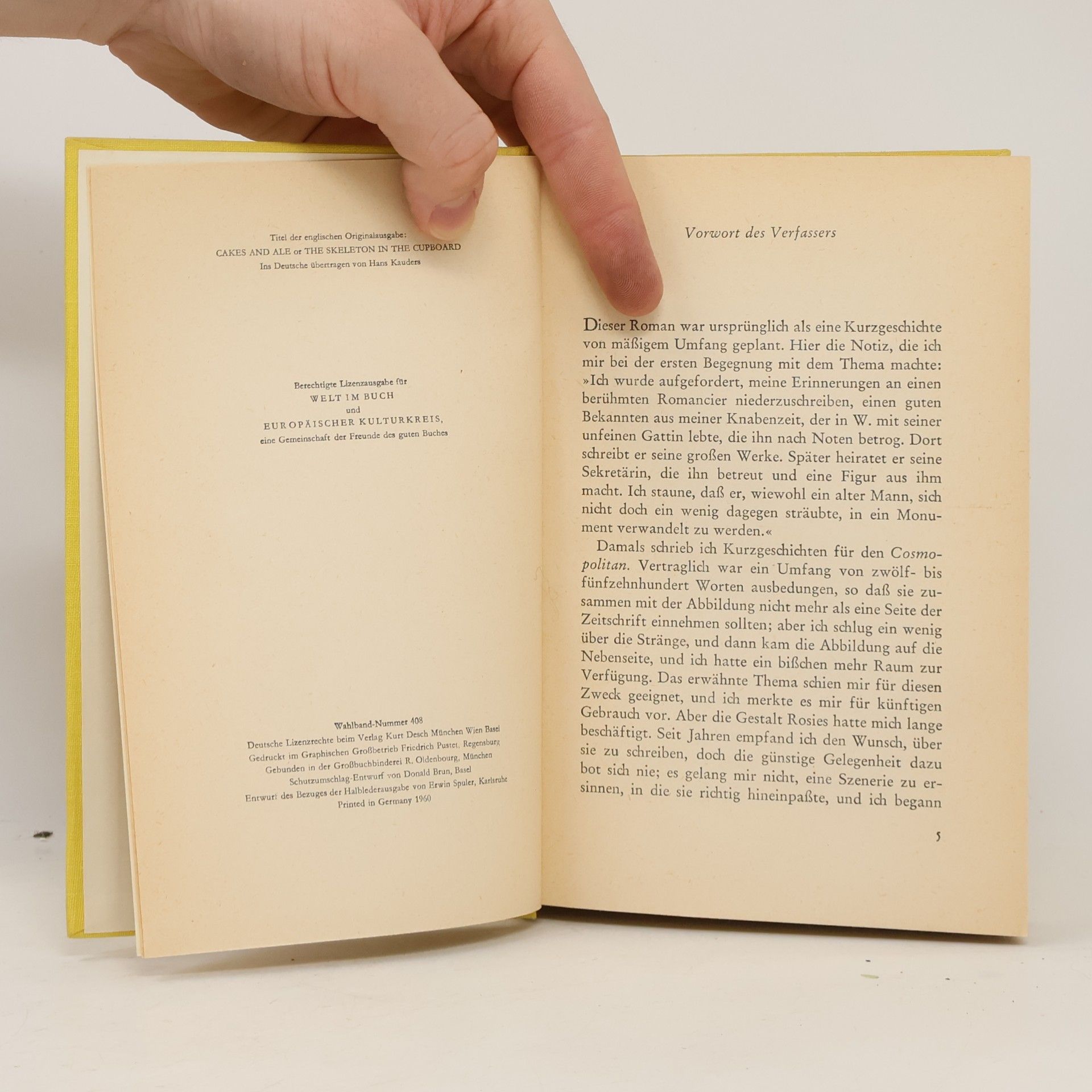 William Somerset Maugham Seine erste Frau