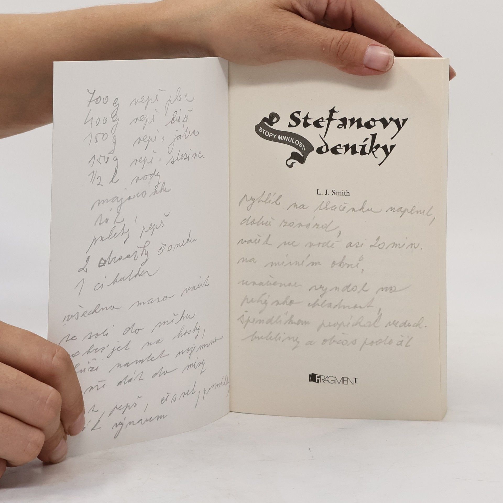 L. J. Smithová  Stefanovy deníky. Stopy minulosti