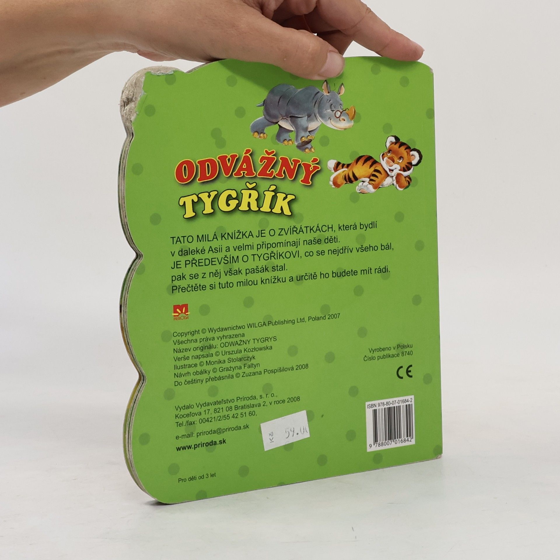 Urszula Kozlovwska Odvážný tygřík