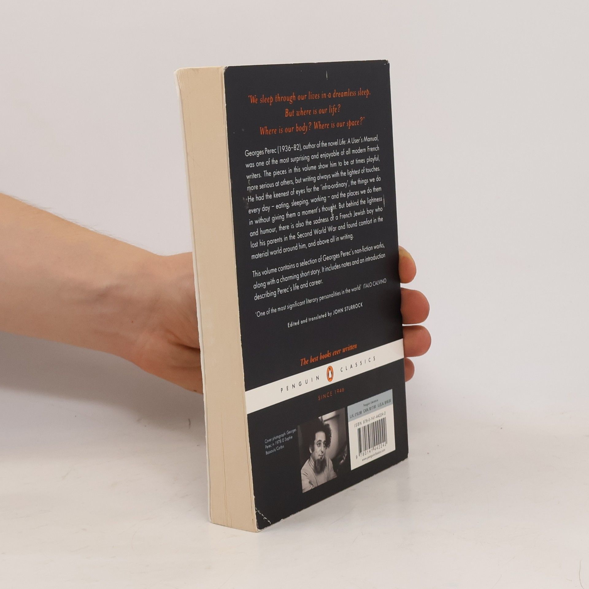 Georges Perec Species of Spaces and Other Pieces