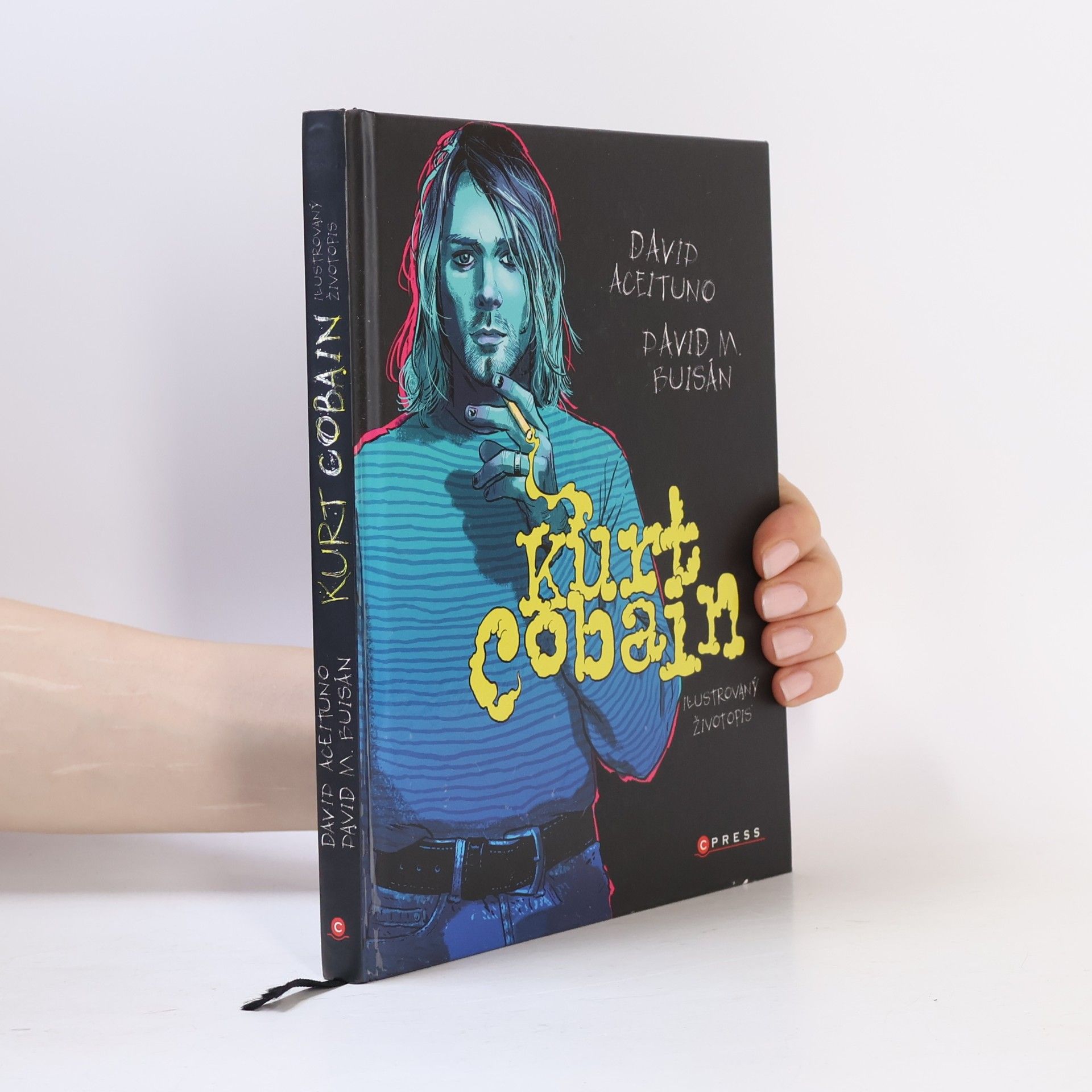 David Aceituno Kurt Cobain: Ilustrovaný životopis