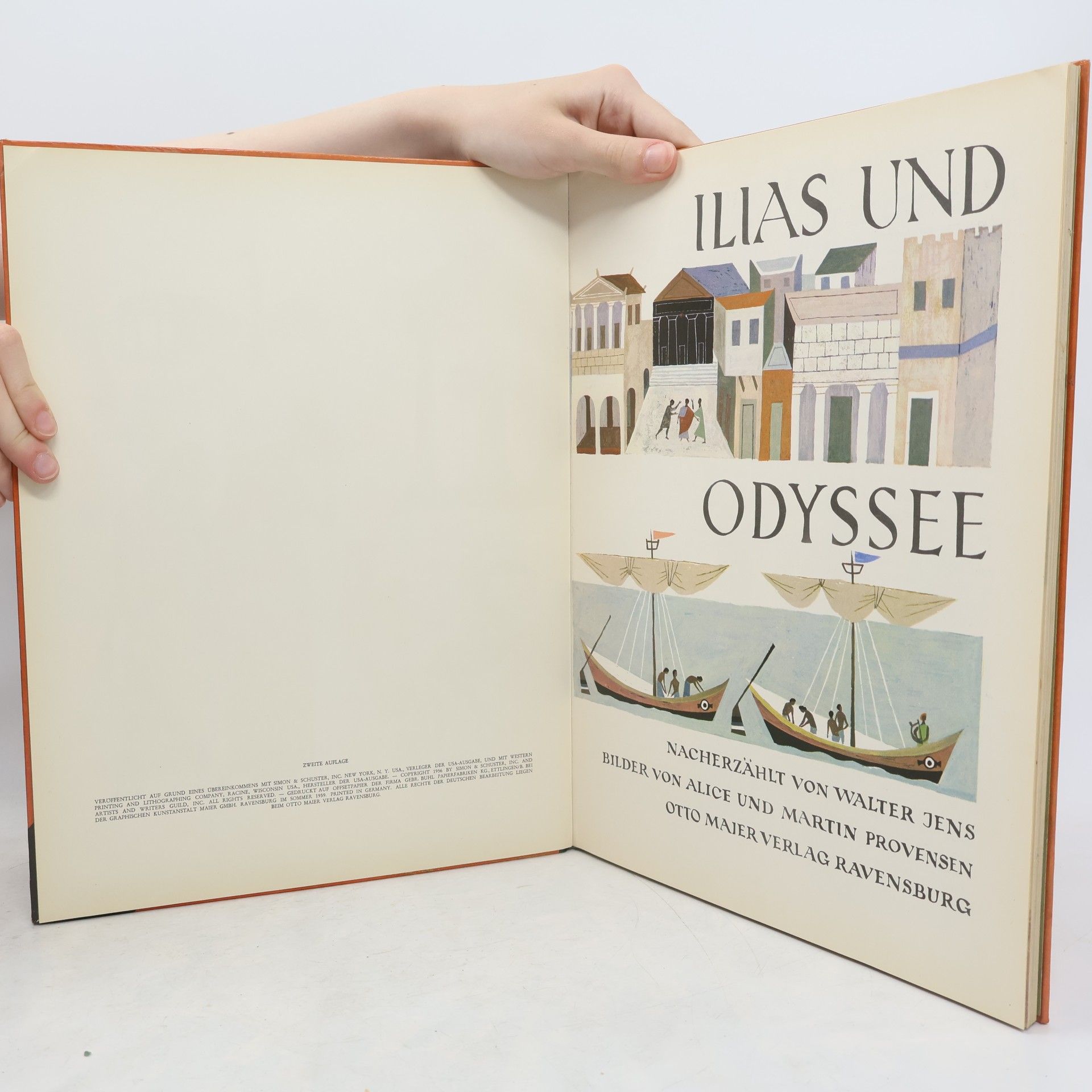 Walter Jens Ilias und Odyssee