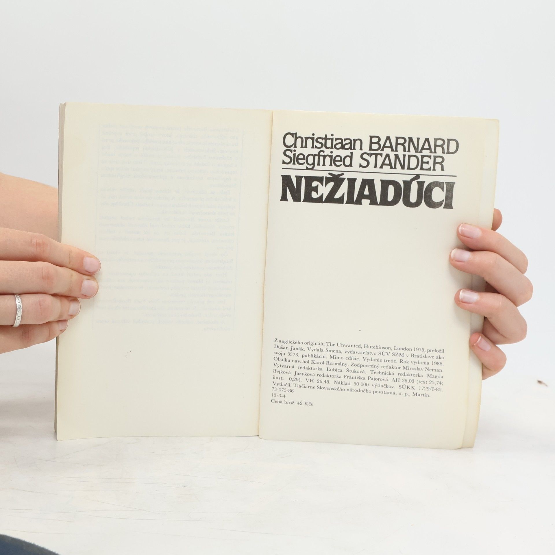 Christiaan Barnard Nežiadúci