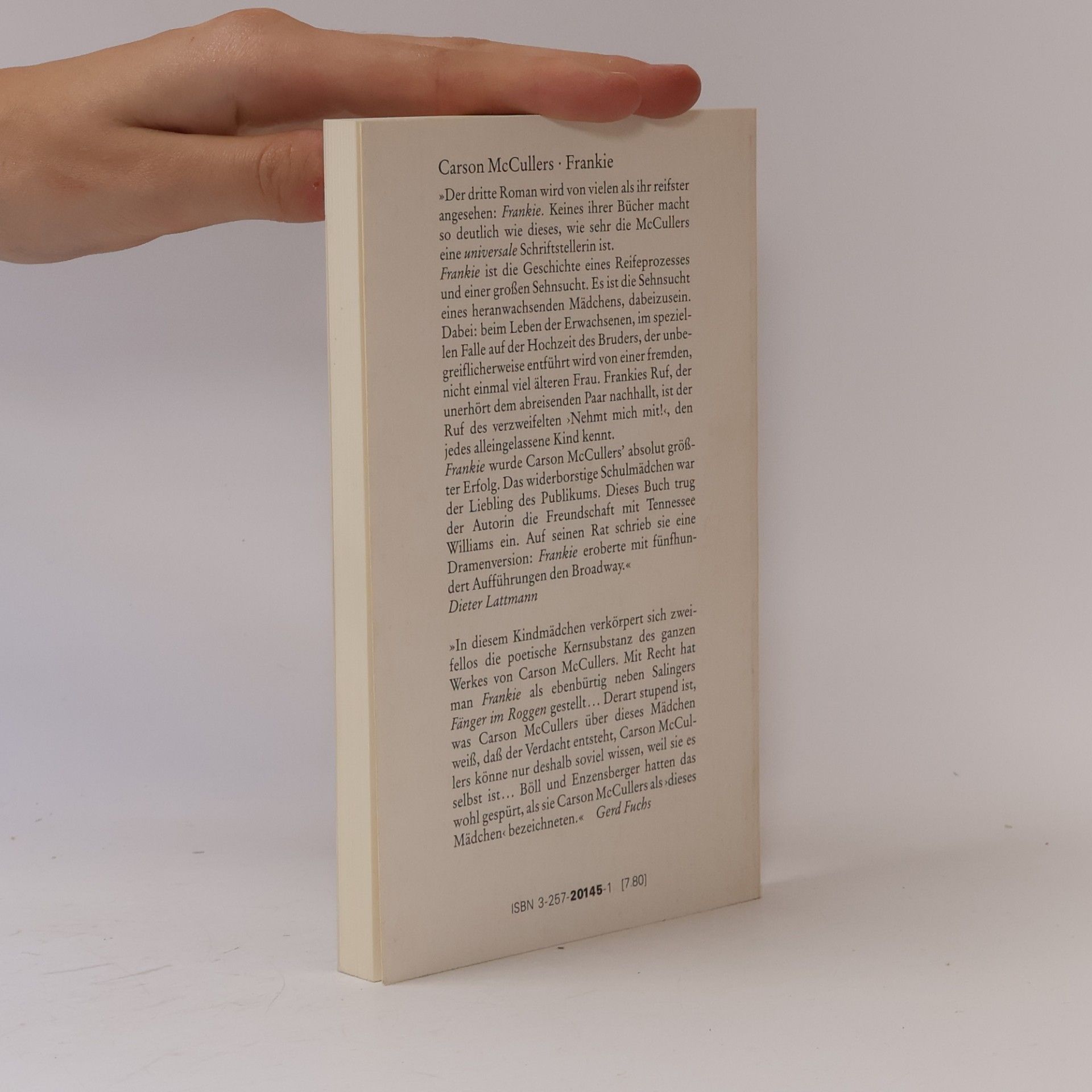 Carson McCullers Frankie