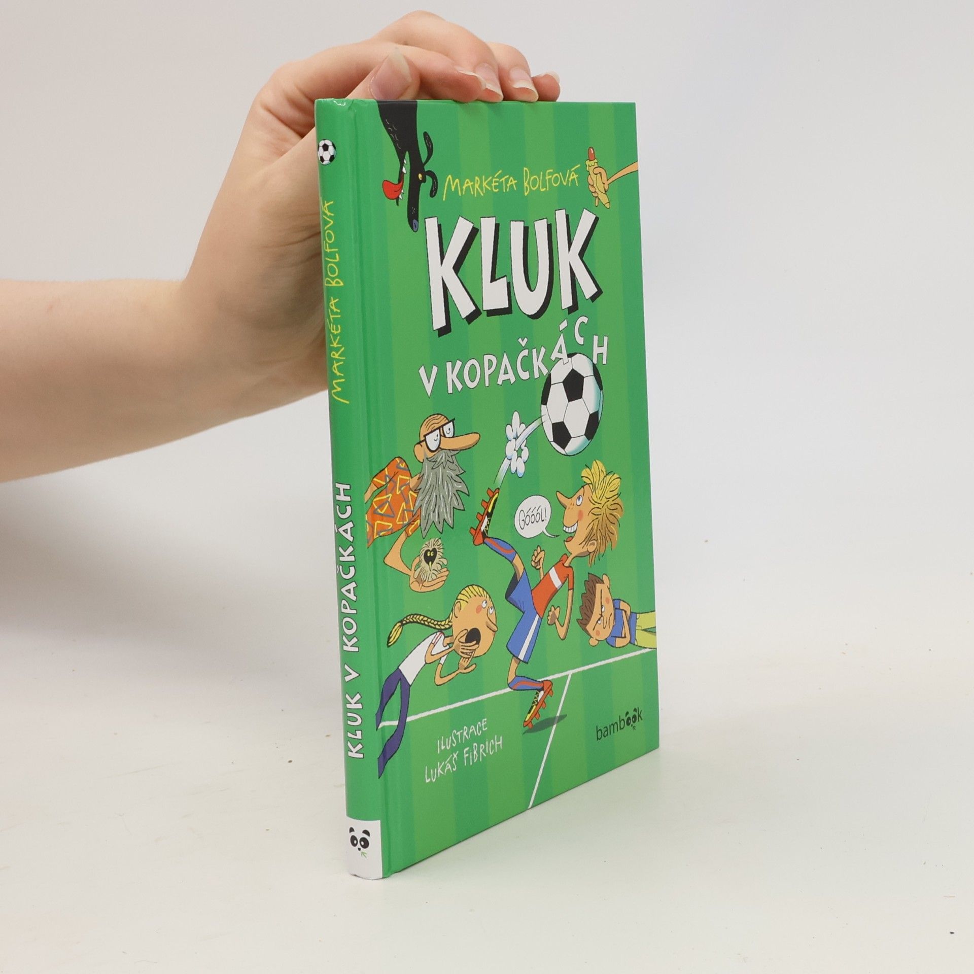 Markéta Bolfová Kluk v kopačkách