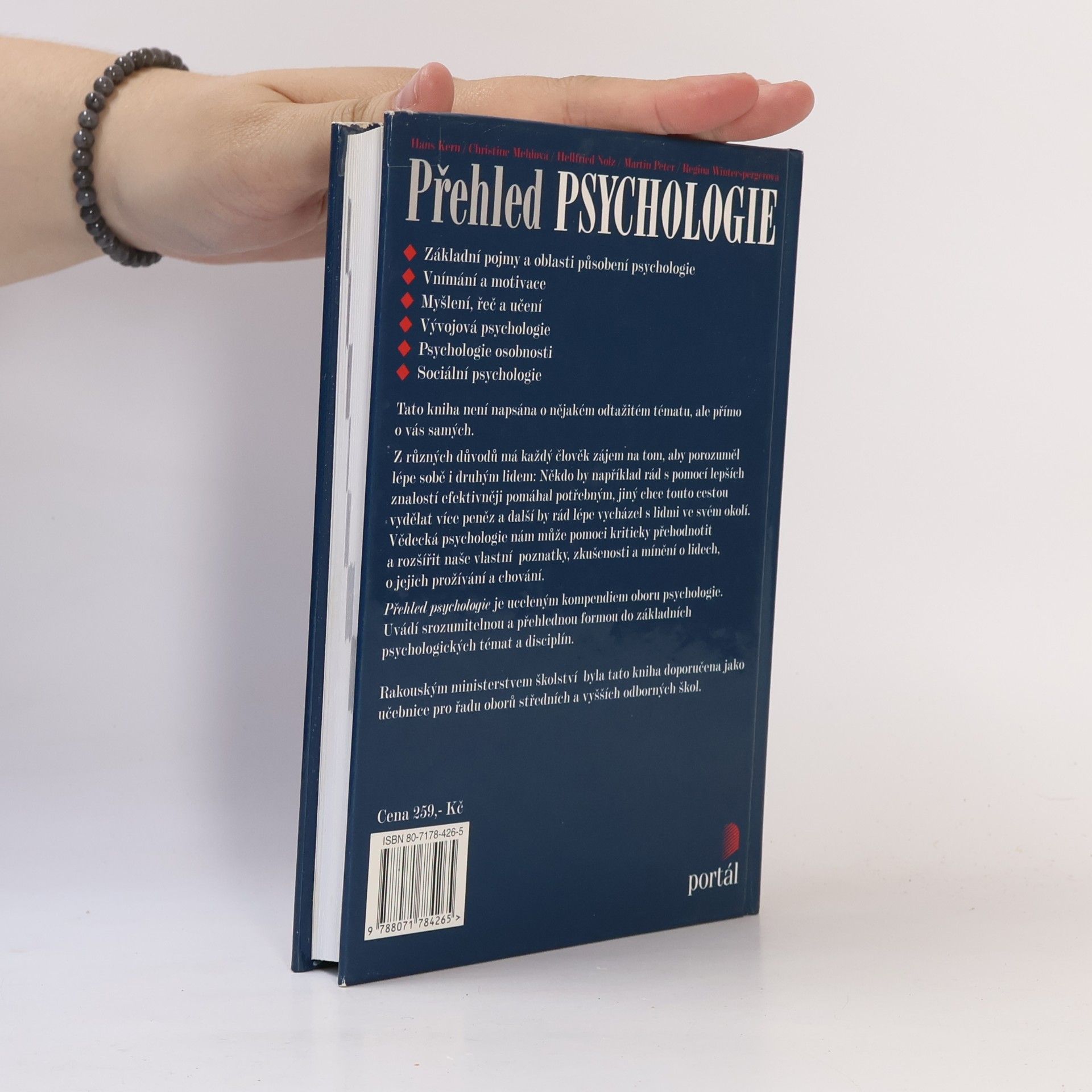 Magdalena Valášková Přehled psychologie