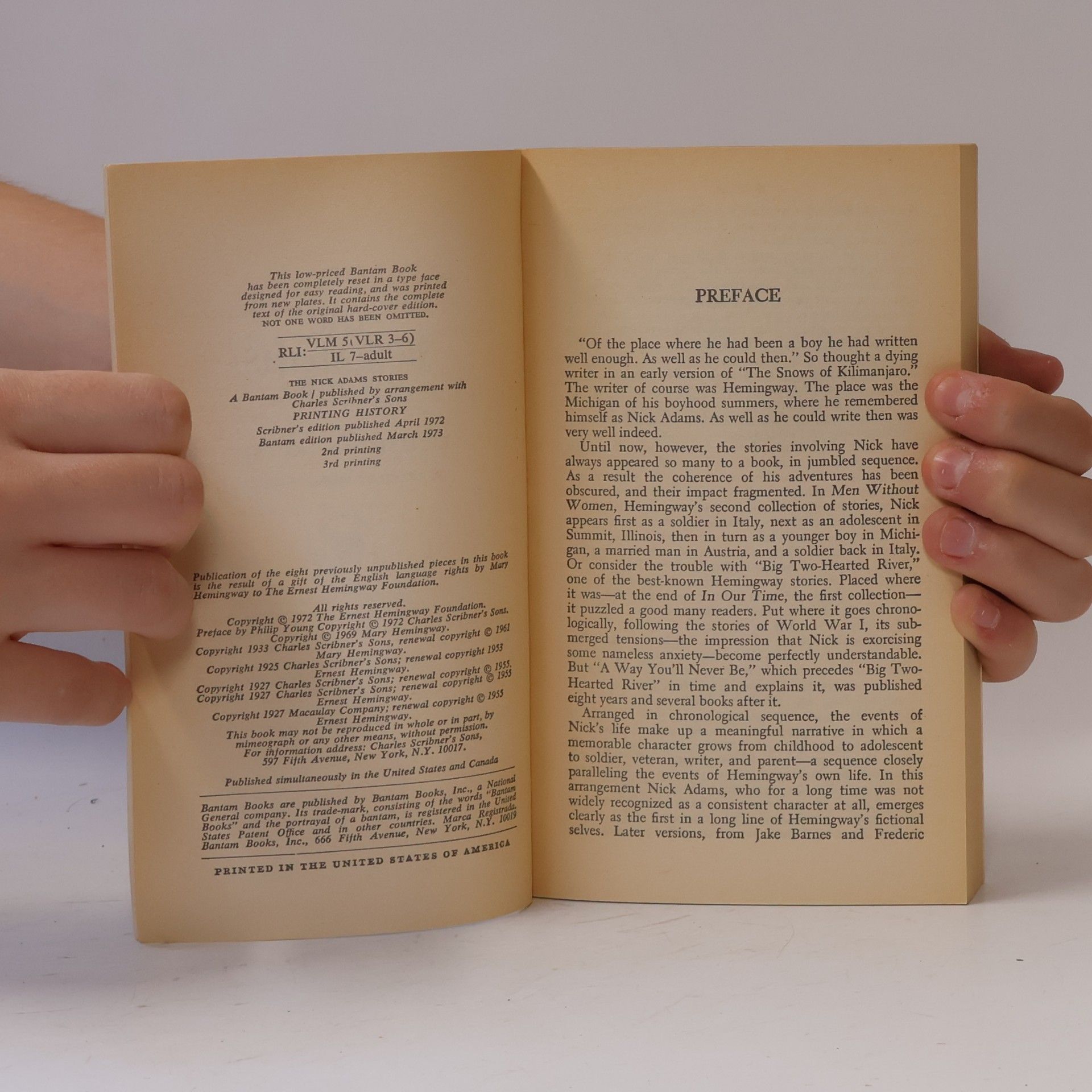Ernest Hemingway The Nick Adams stories