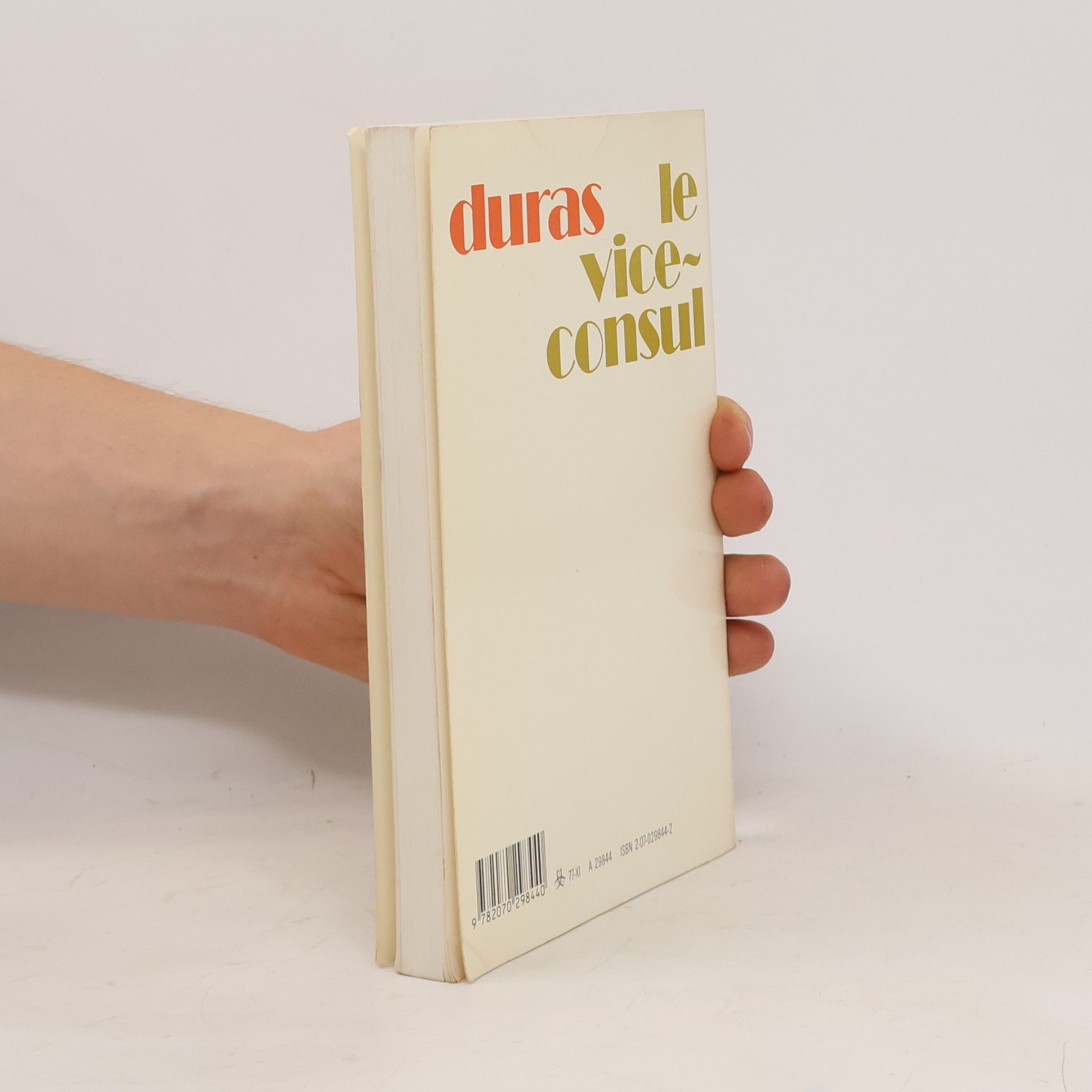 Marguerite Duras L'Imaginaire - 12: Le vice-consul