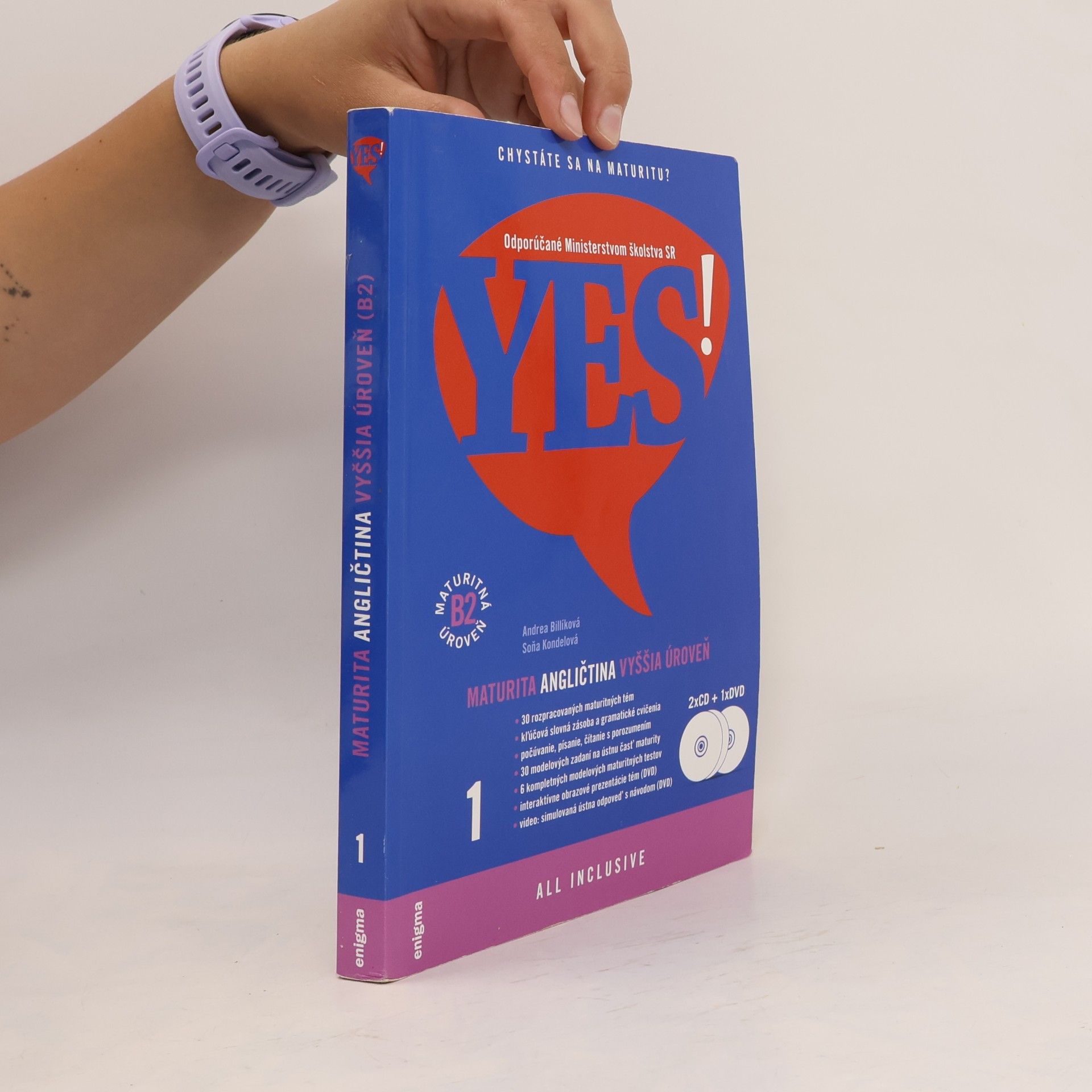 Andrea Billíková Yes! Angličtina 1. Maturita. Vyššia úroveň B2