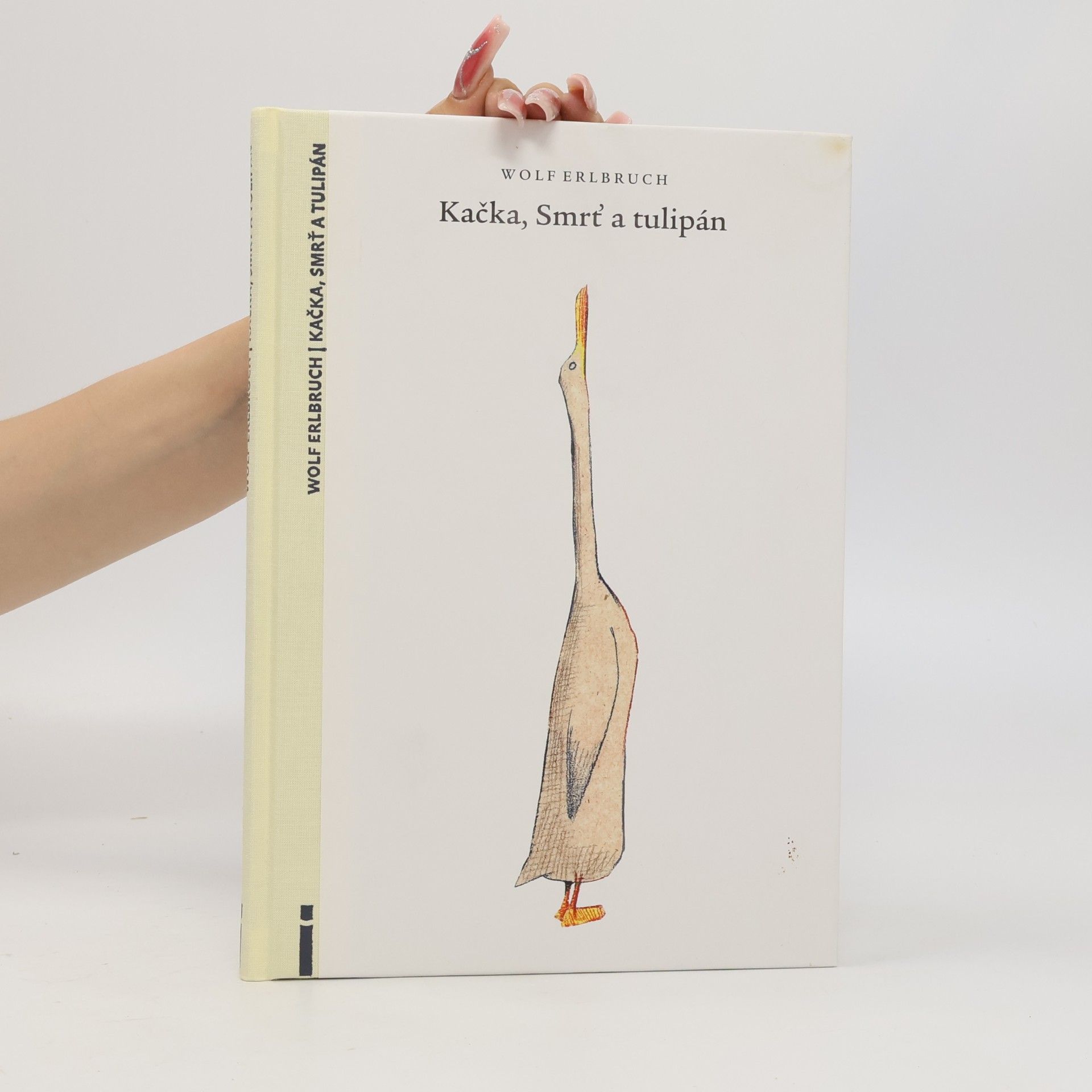 Wolf Erlbruch Kačka, Smrť a tulipán