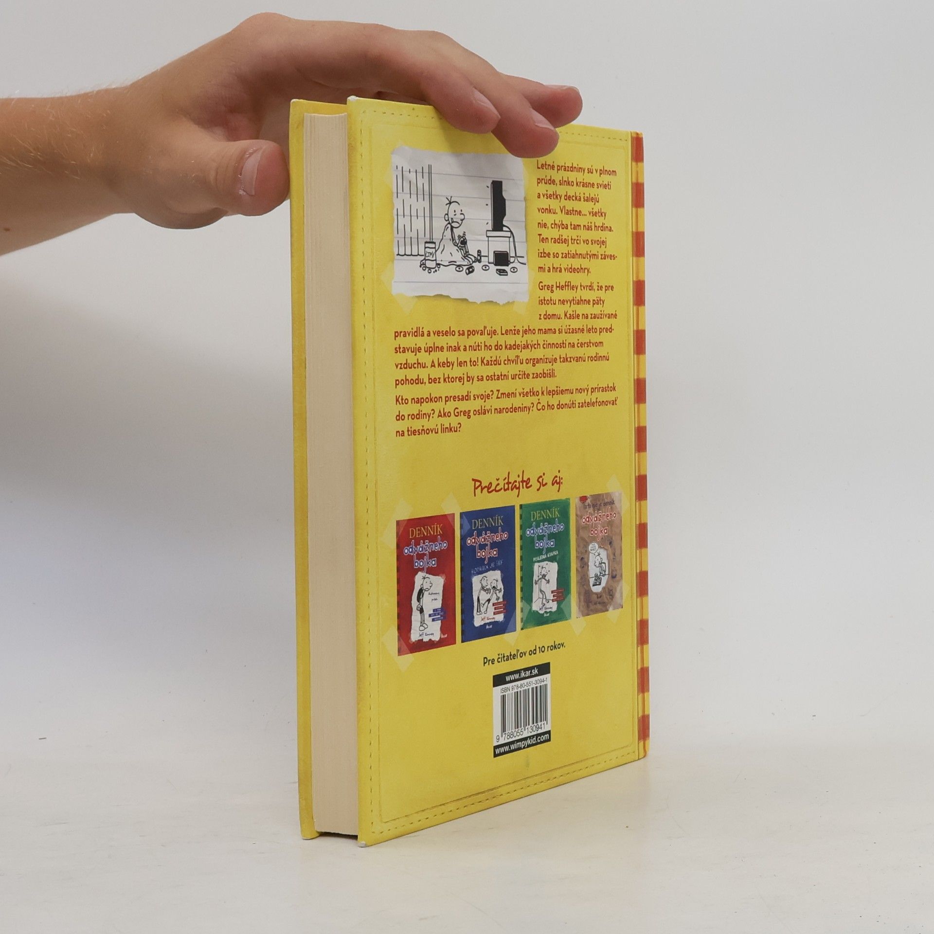 Jeff Kinney Denník odvážneho bojka 4: Prázdniny pod psa