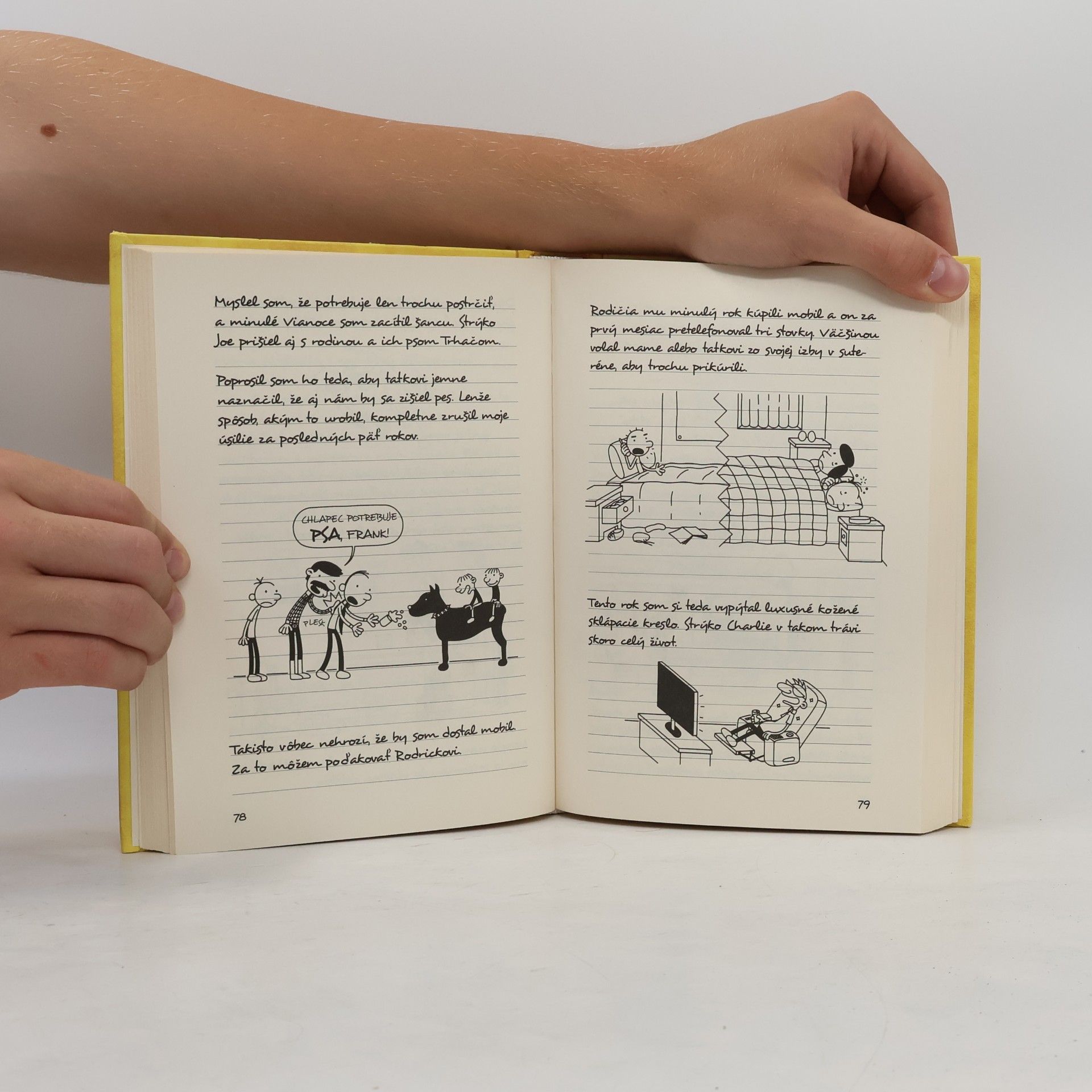 Jeff Kinney Denník odvážneho bojka 4: Prázdniny pod psa