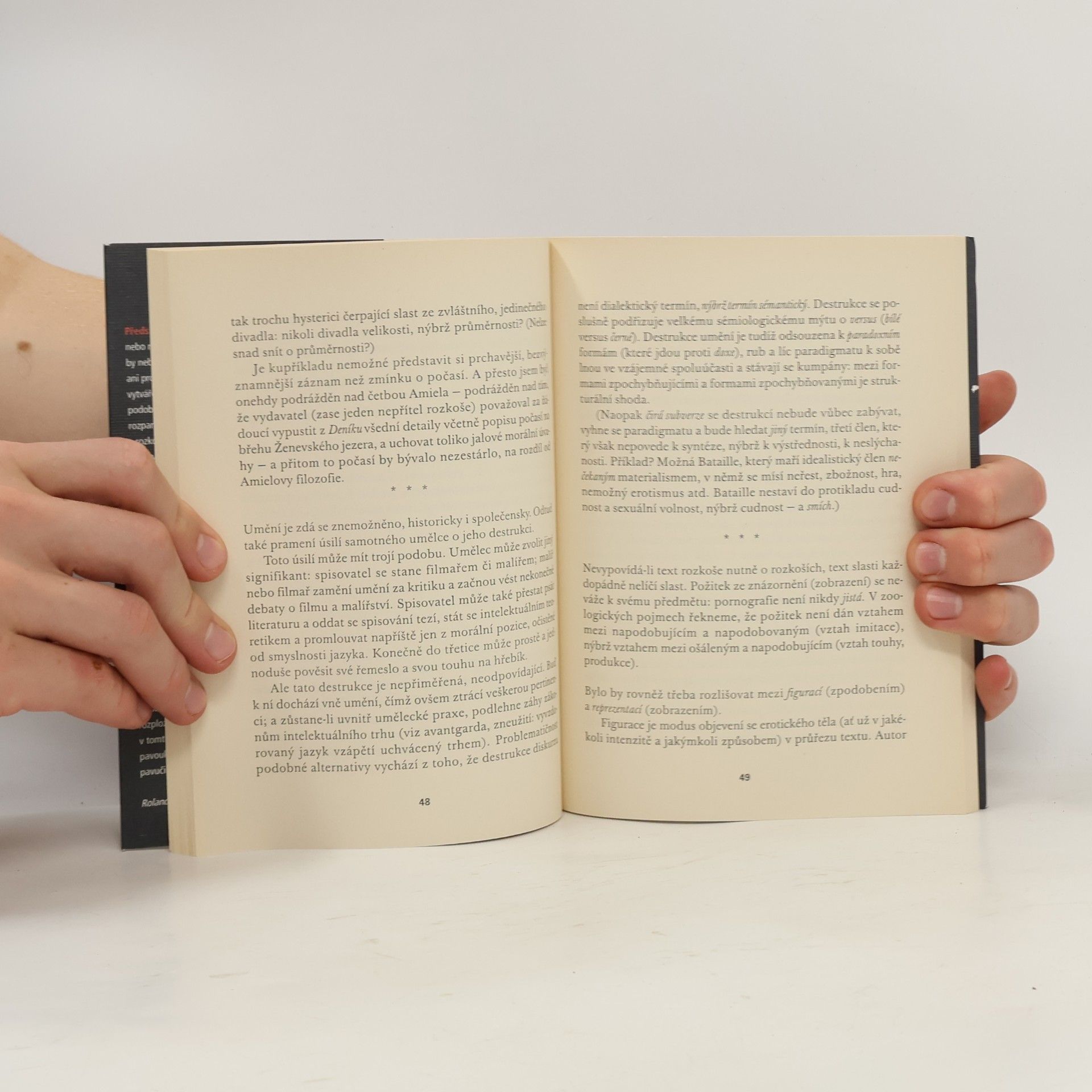 Roland Barthes Rozkoš z textu