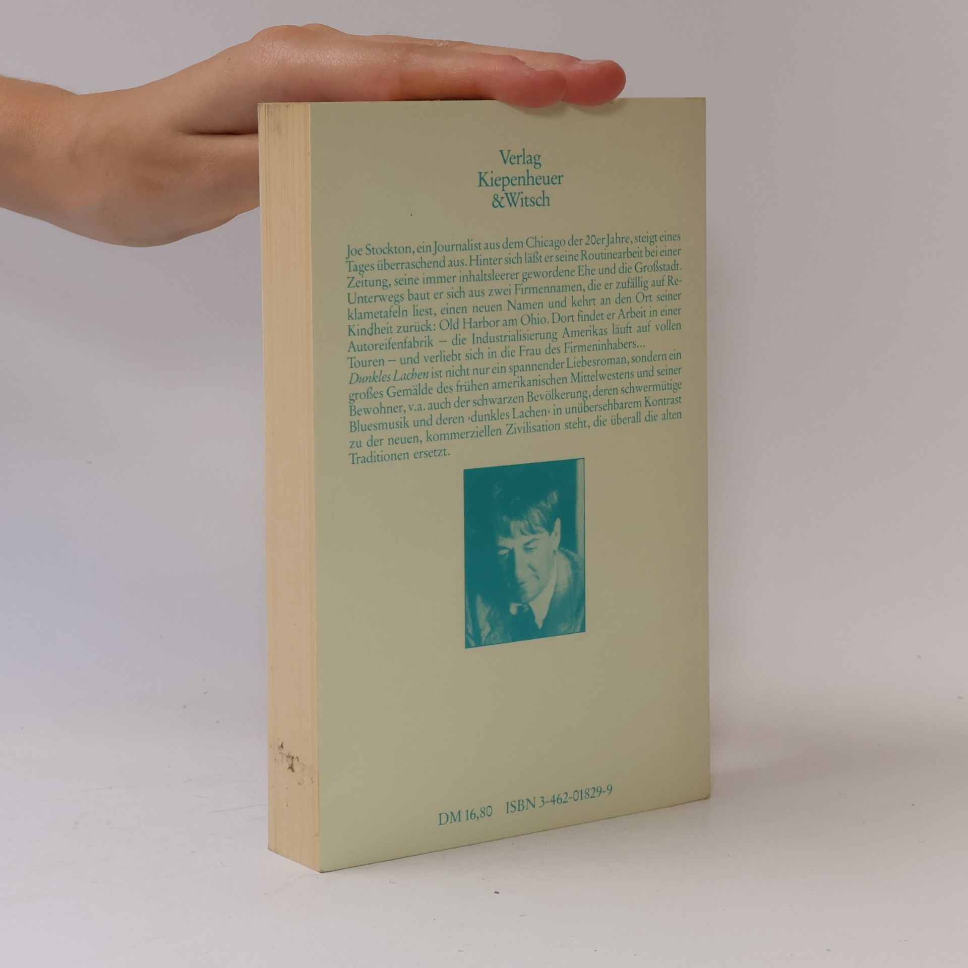 Sherwood Anderson Dunkles Lachen. Roman. Hrsg. u. m. e. Nachw. v. Jürgen Dierking