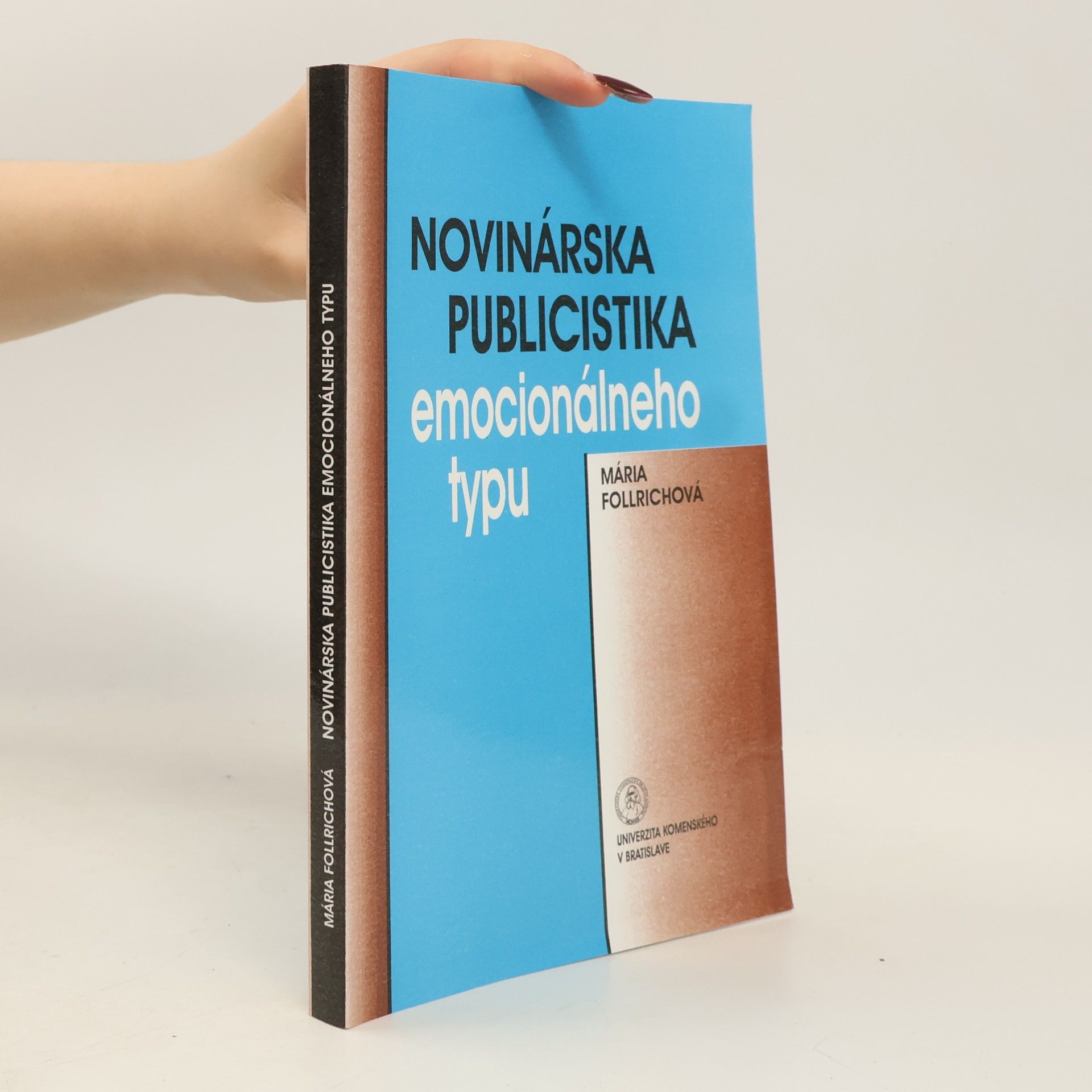 Mária Follrichová Novinárska publicistika emocionálneho typu