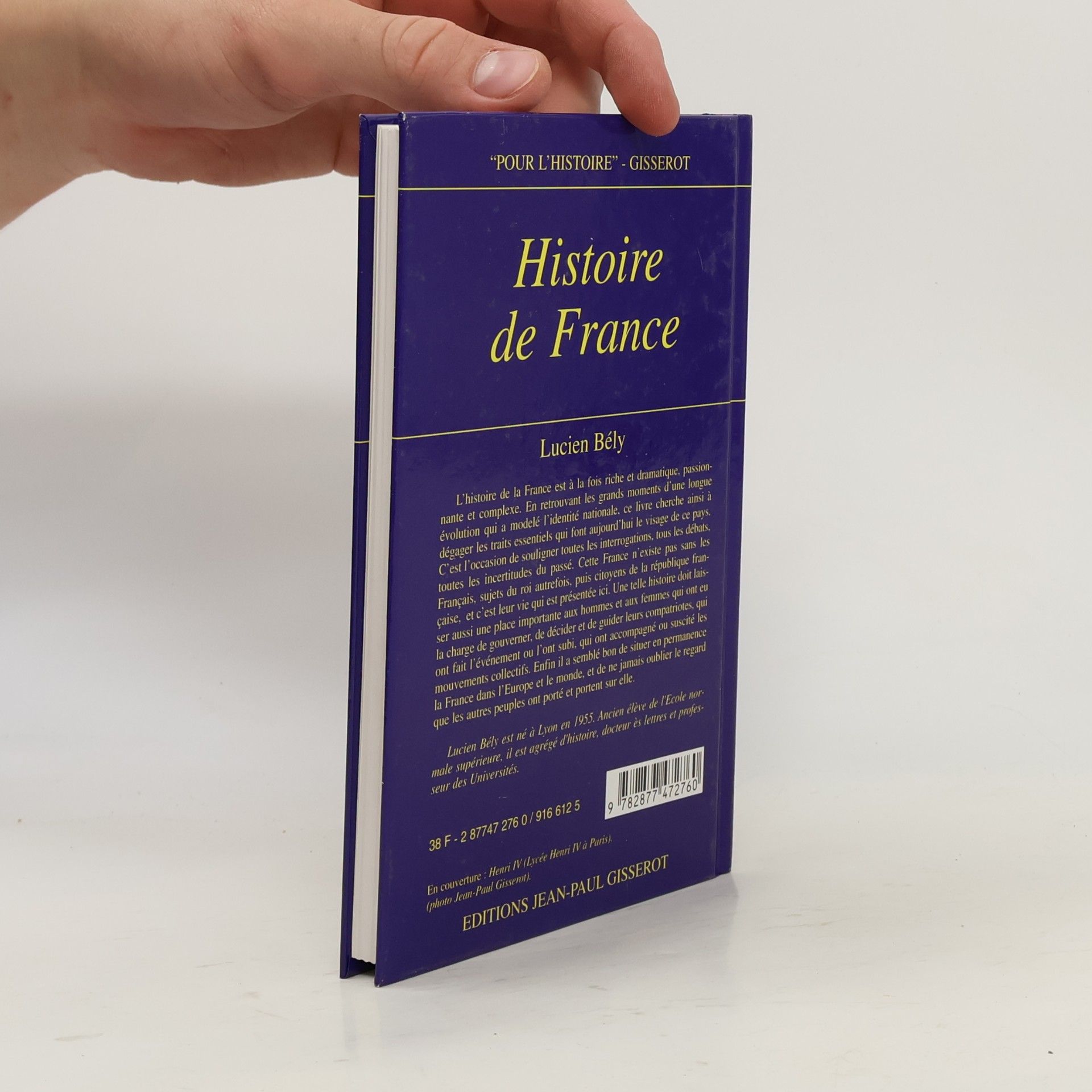 Lucien Bély Histoire de France